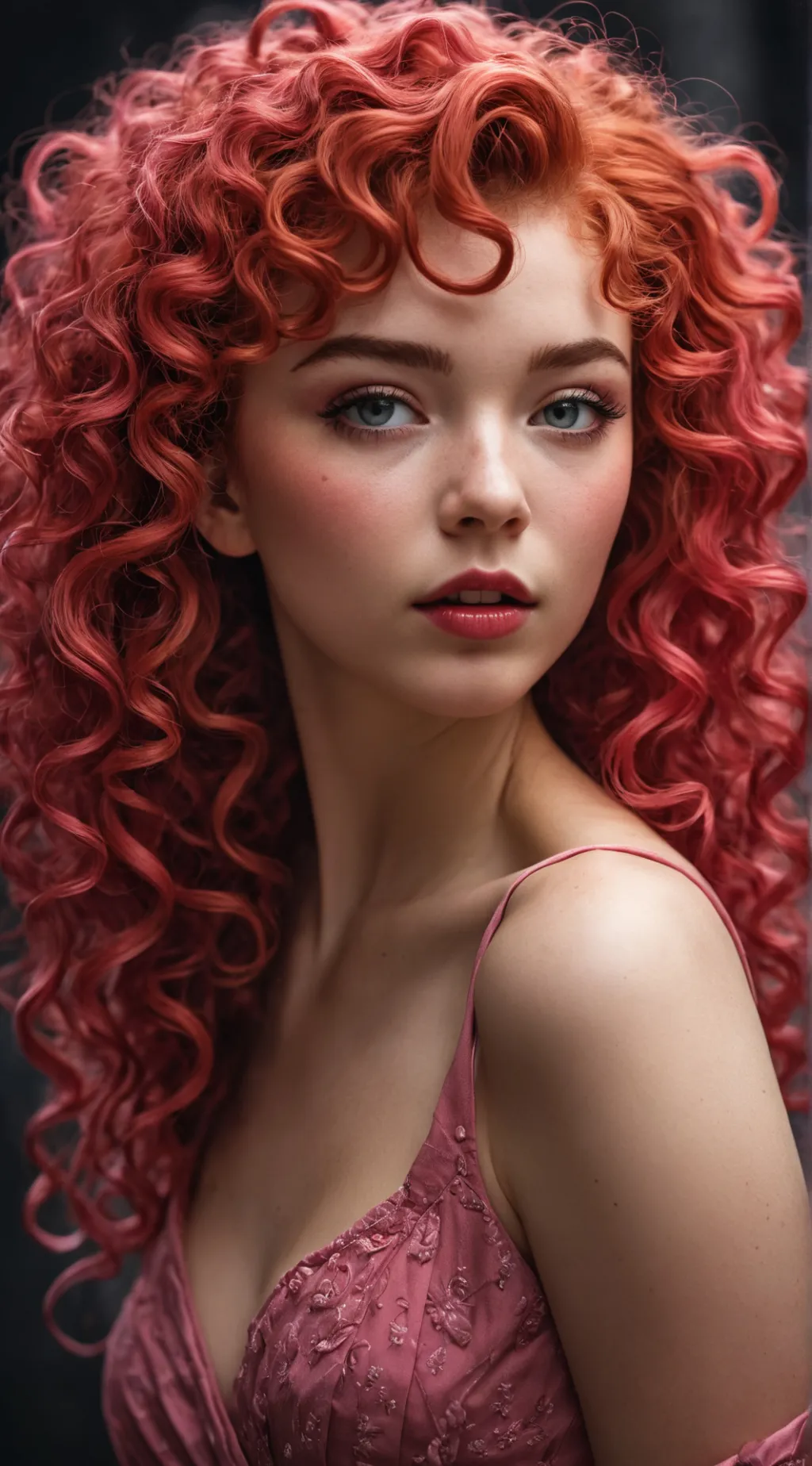 ai character: Rose background
