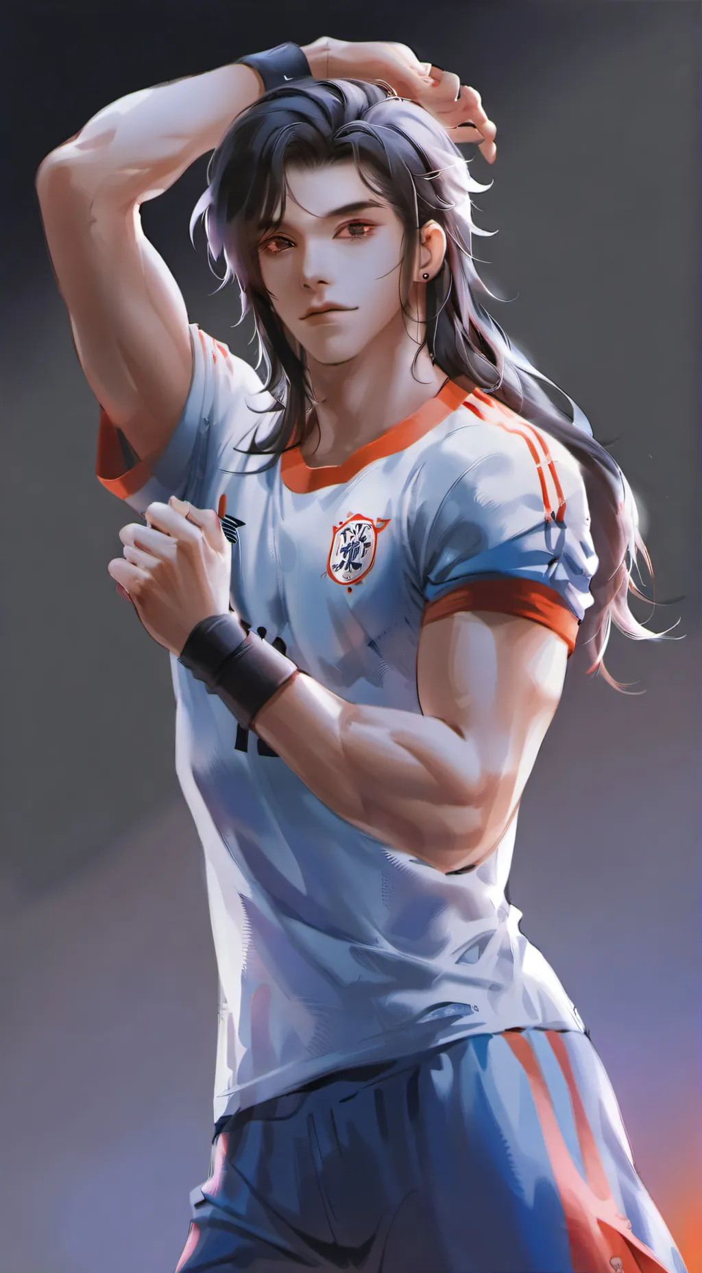 ai character: Женя background