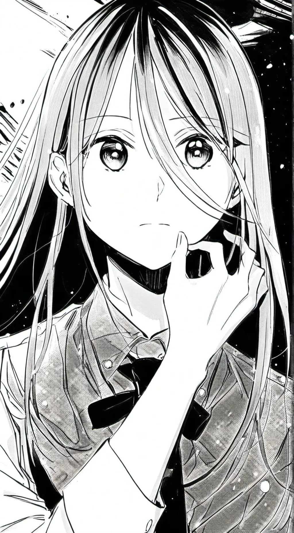 ai character: hazumi  background