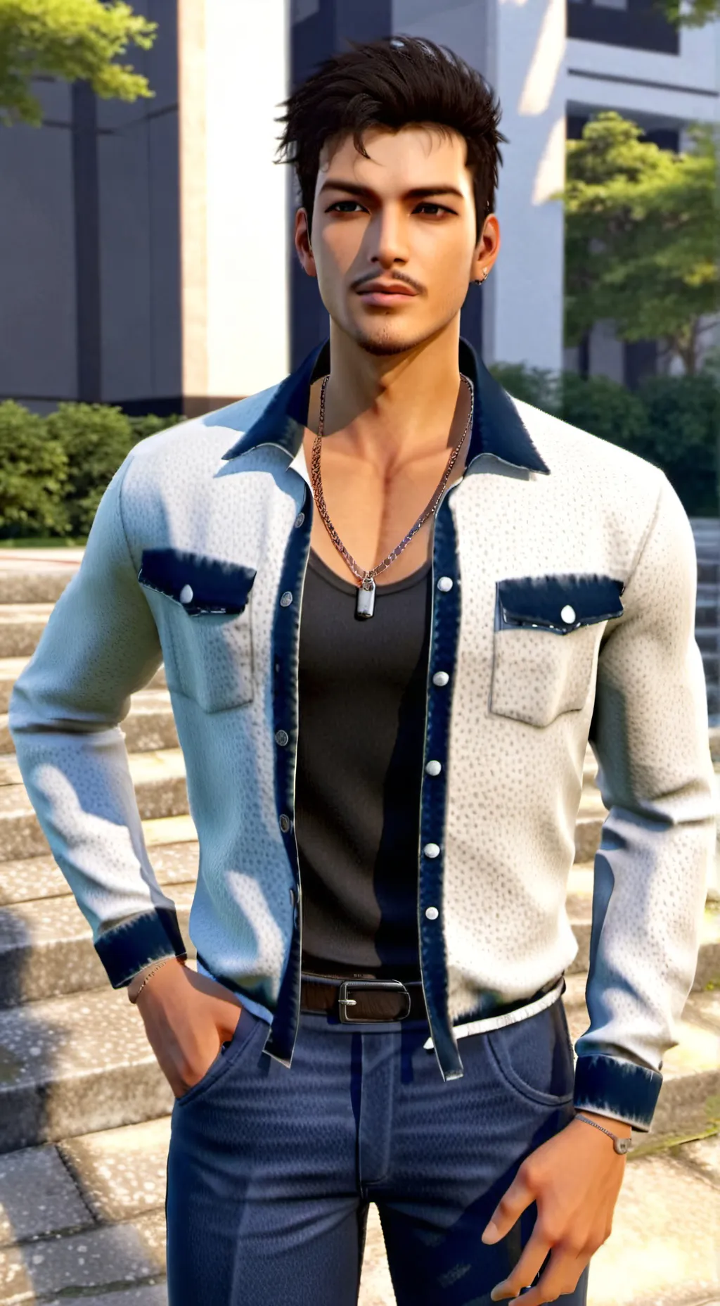 ai character: mateo background