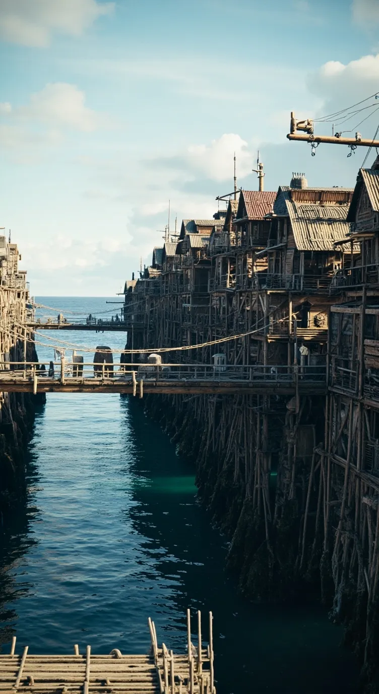 ai character: Harbour City background