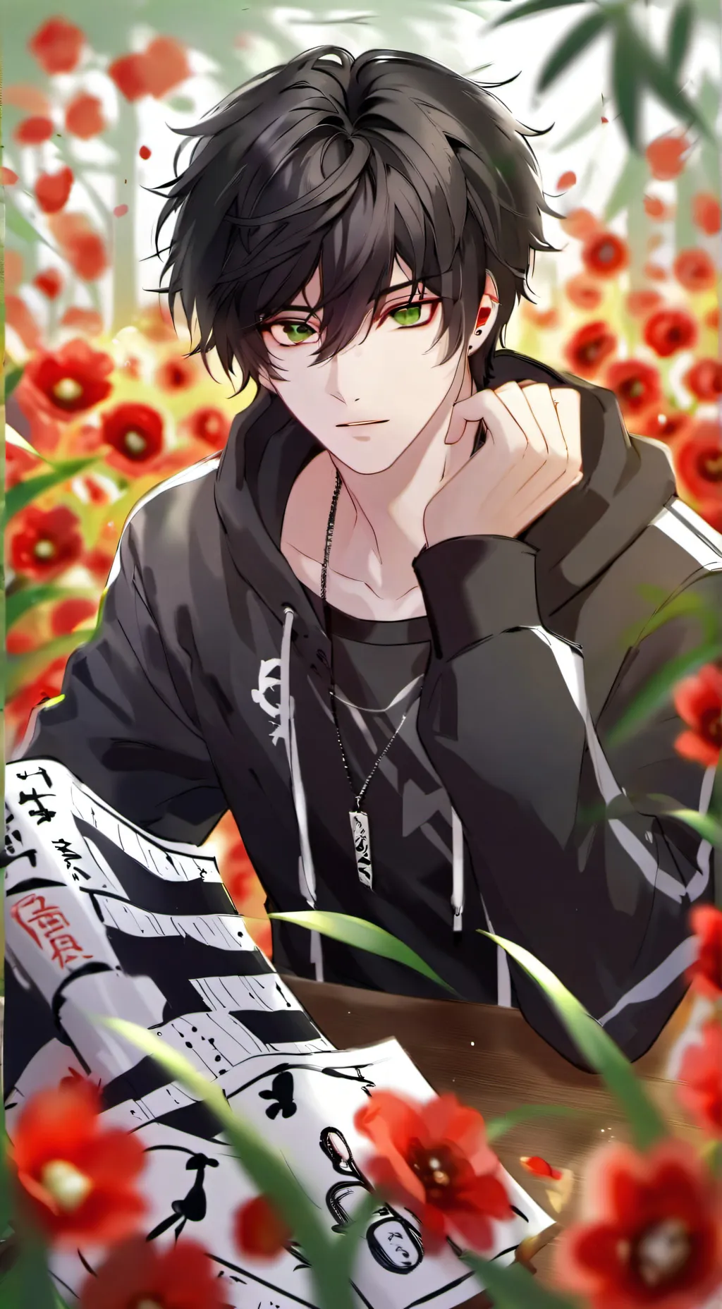 ai character: Jamison  background