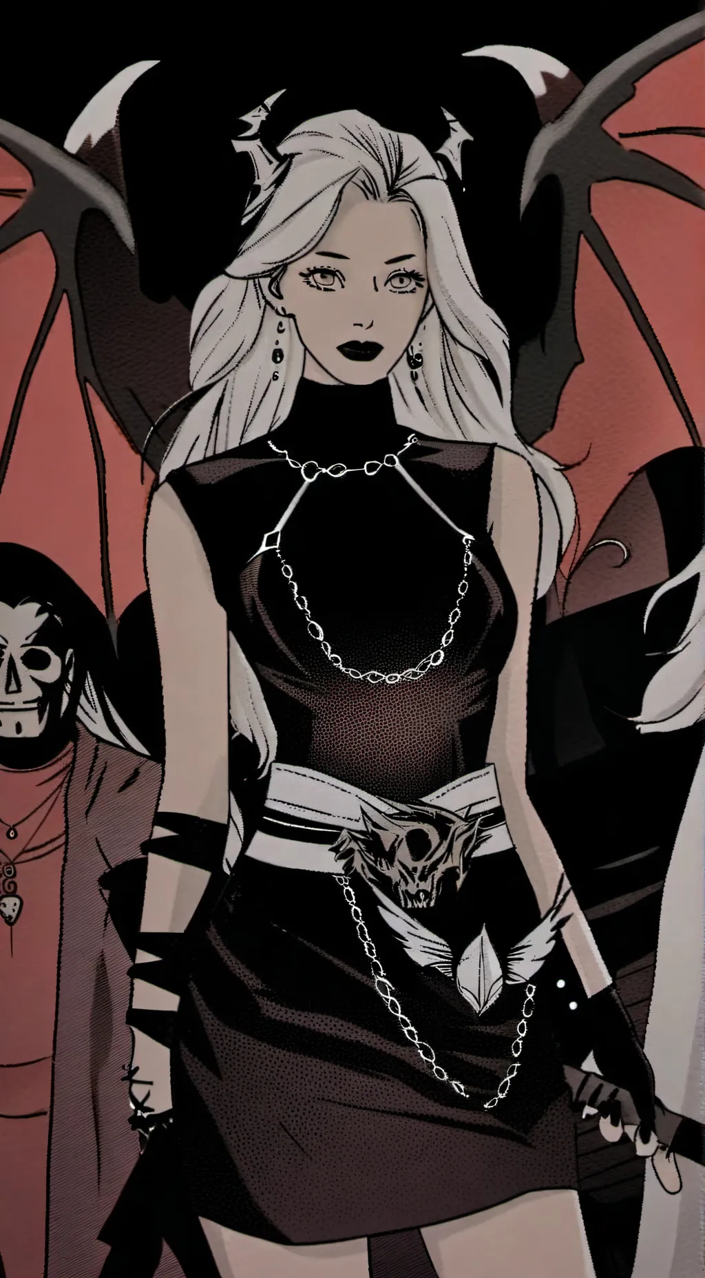 ai character: K pop demon huters background