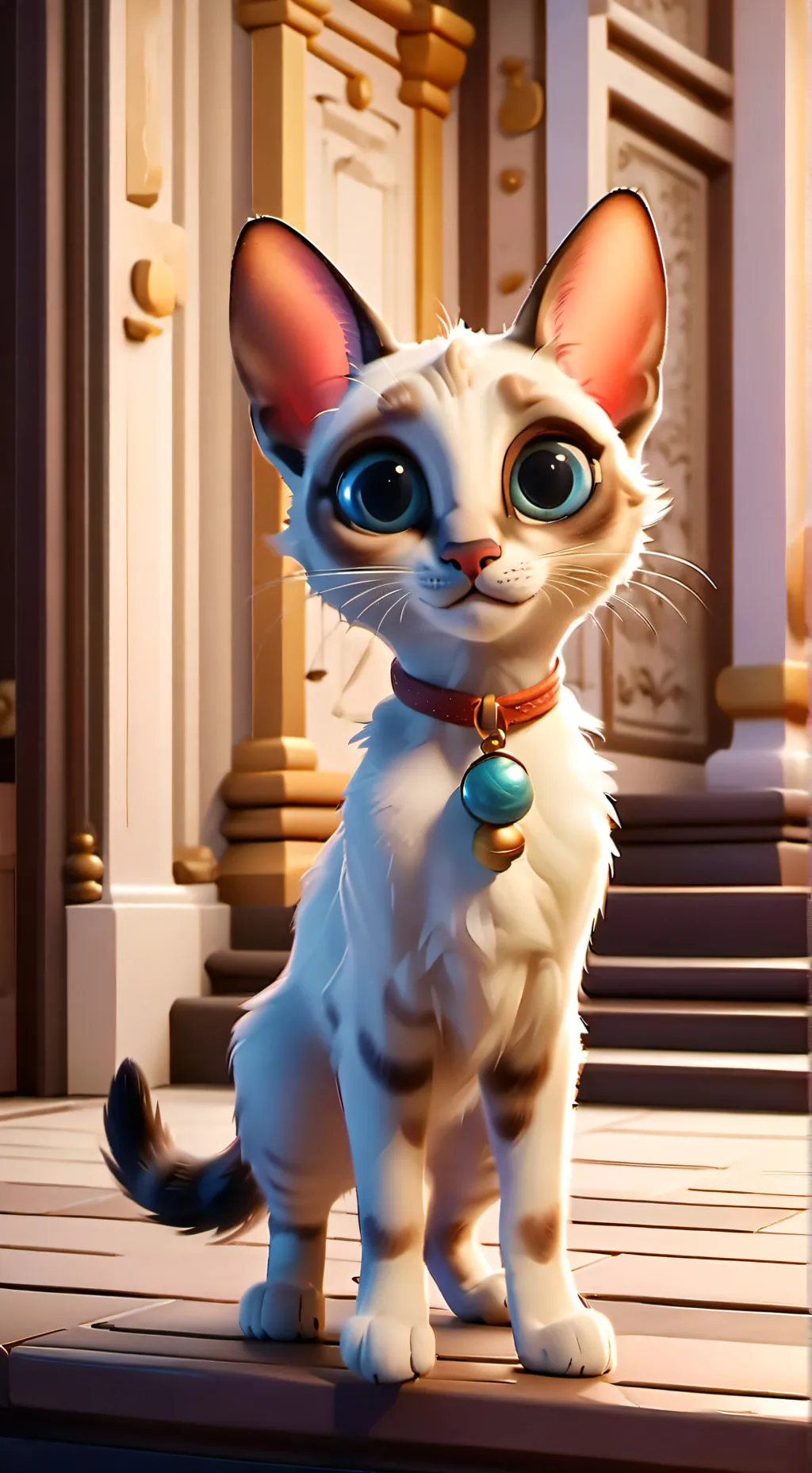 ai character: Gattino background