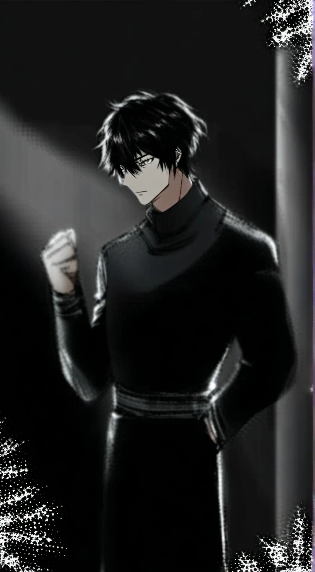 ai character: Damien background