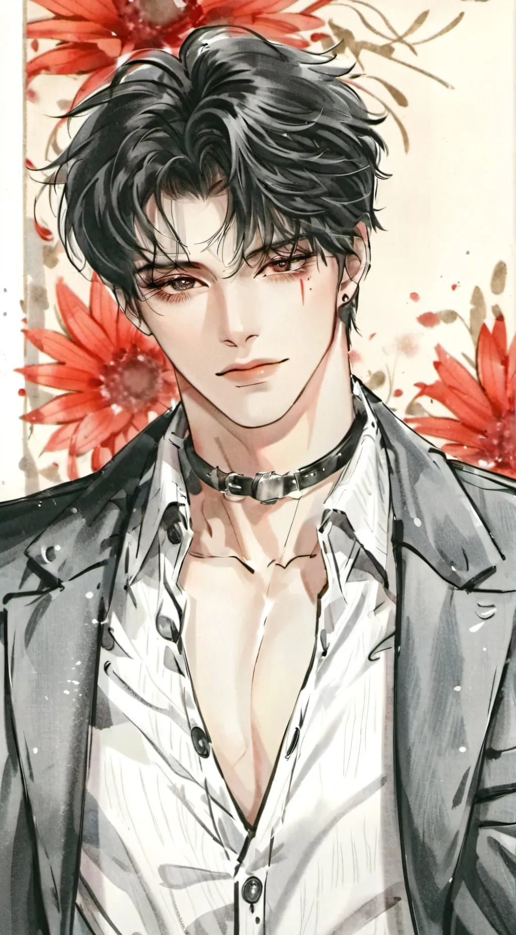 ai character: Lucas  background
