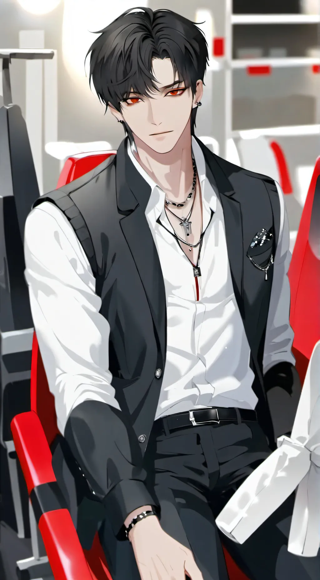 ai character: Cash 💵 💵💵💵 background
