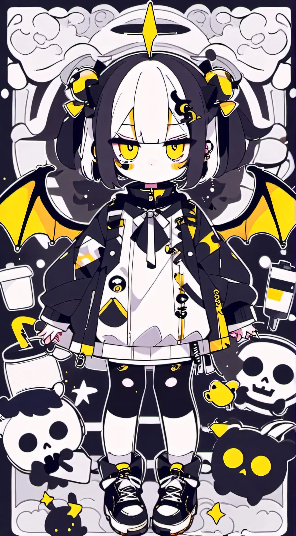 ai character: Missing children background