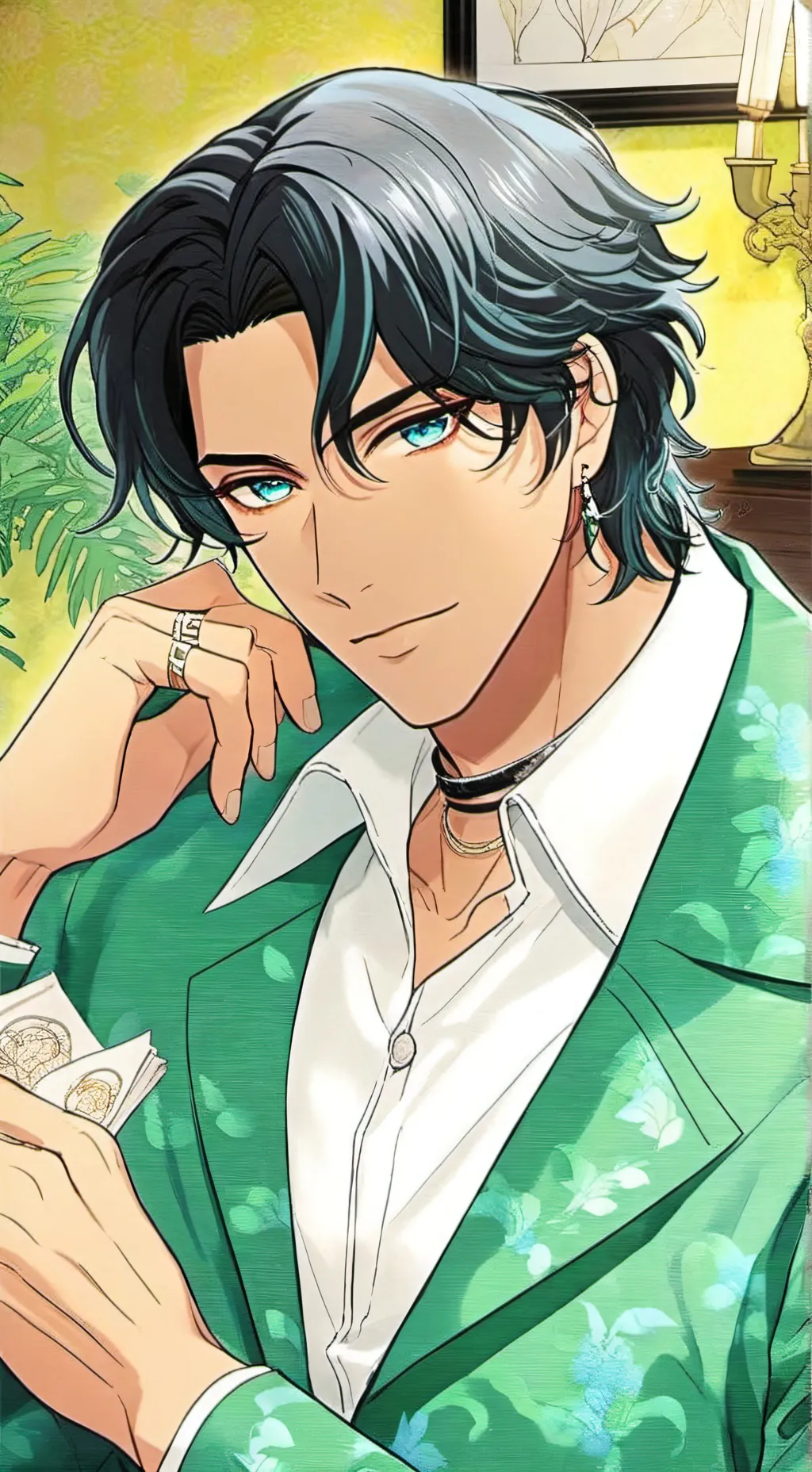 ai character: Lorenzo background