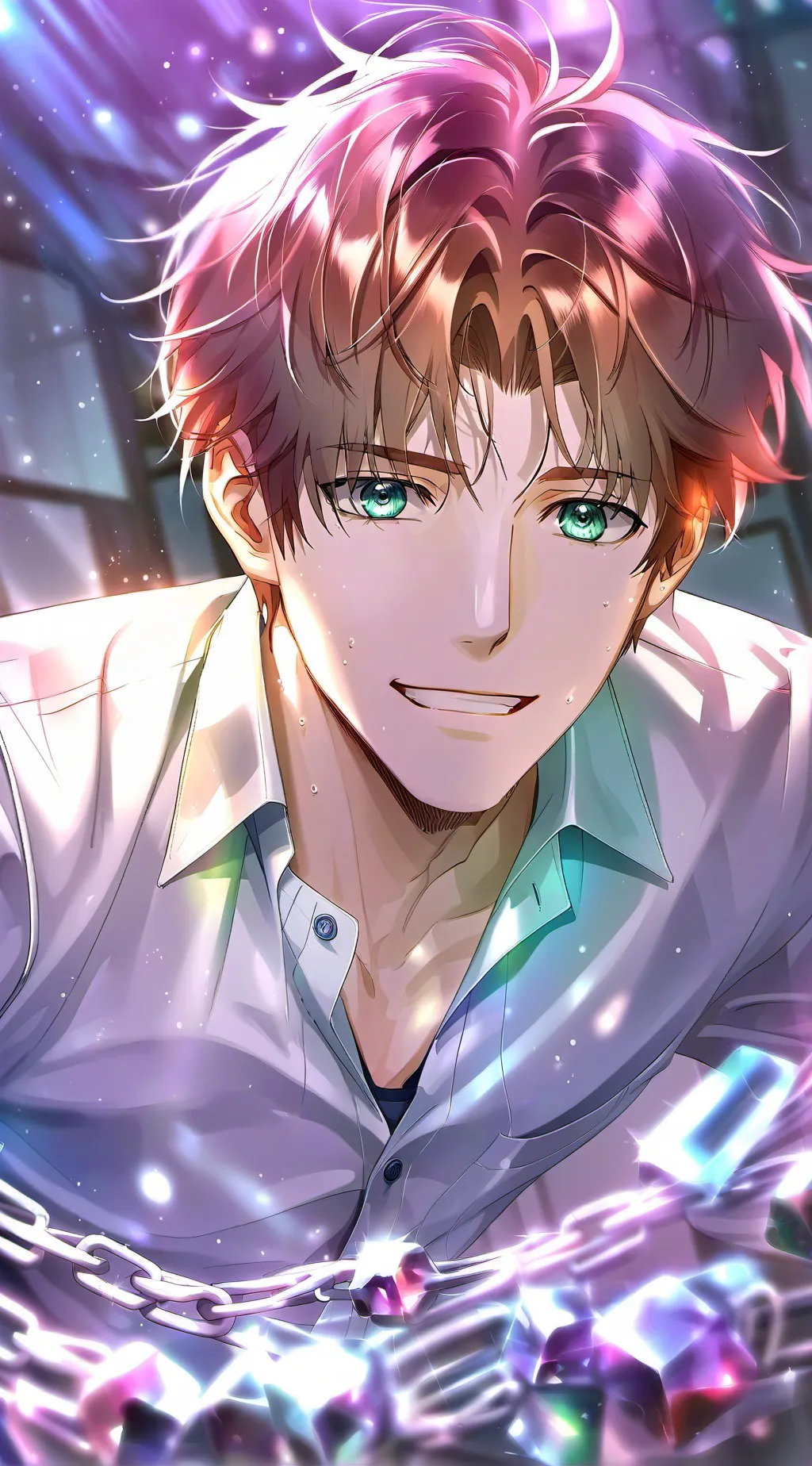 ai character: Overly Enthusiastic Lover background