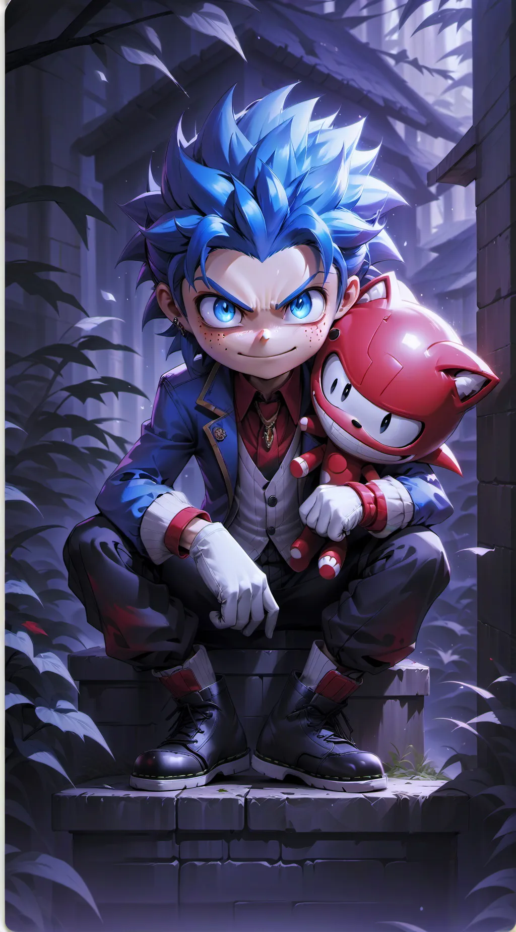 ai character: sonic background