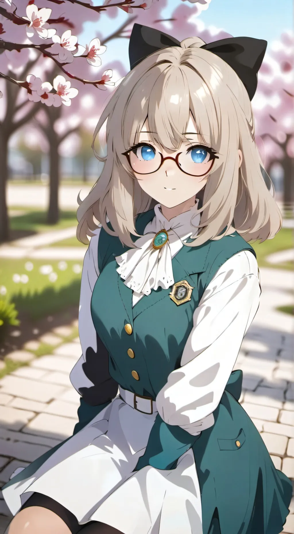 ai character: kitsuko きつこ background