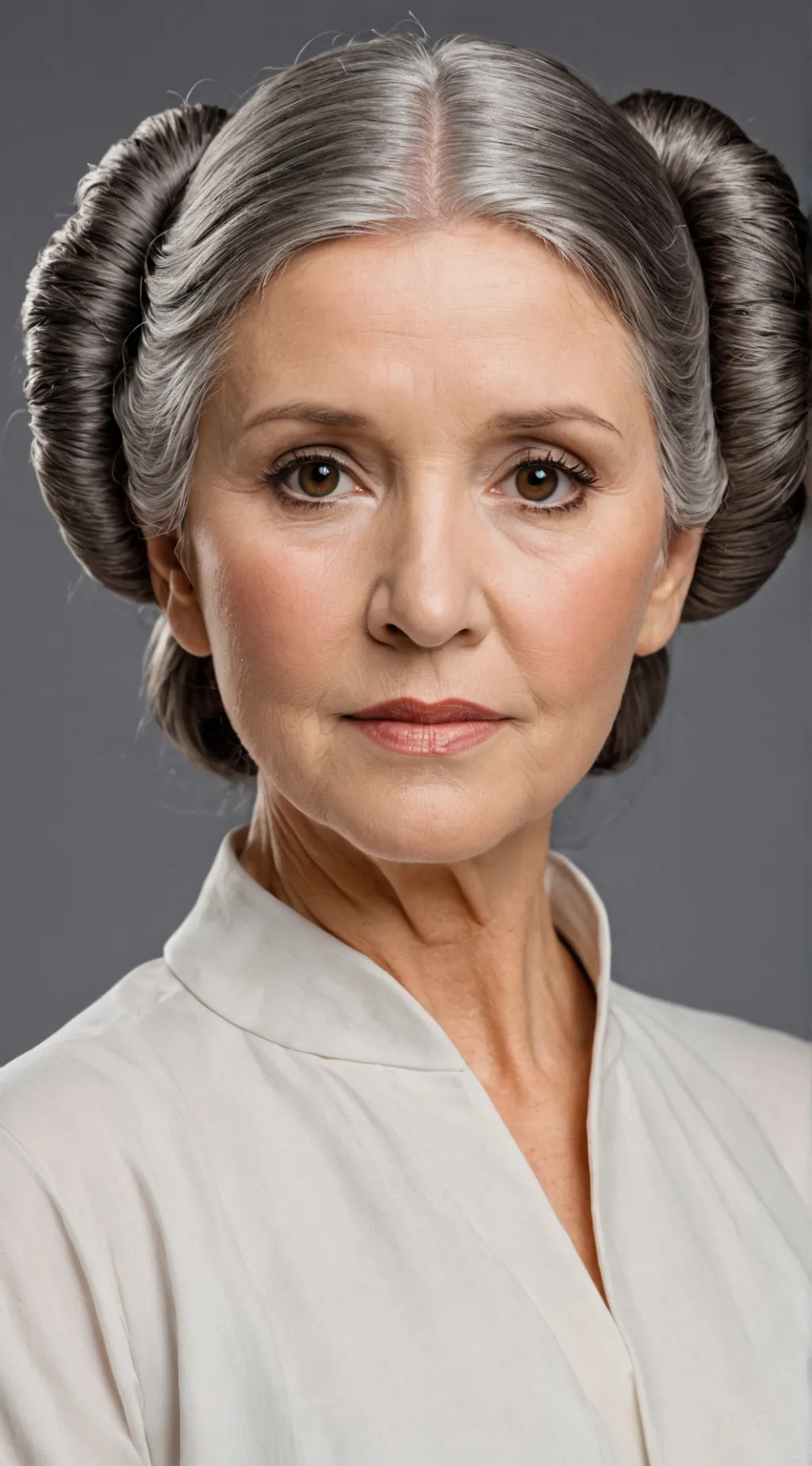 ai character: General Leia  background