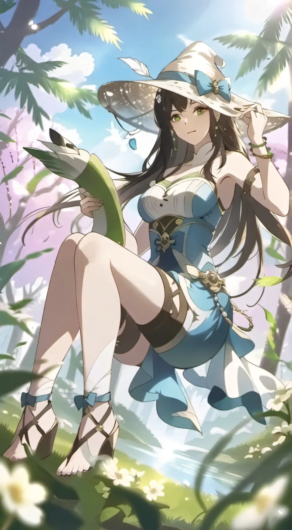 ai character: mil background