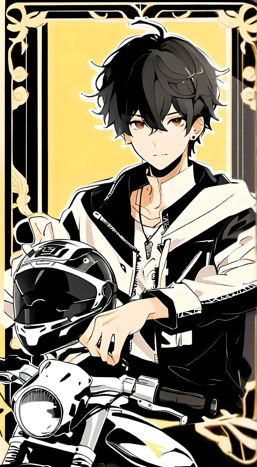 ai character: 👑Isaac 👑 background