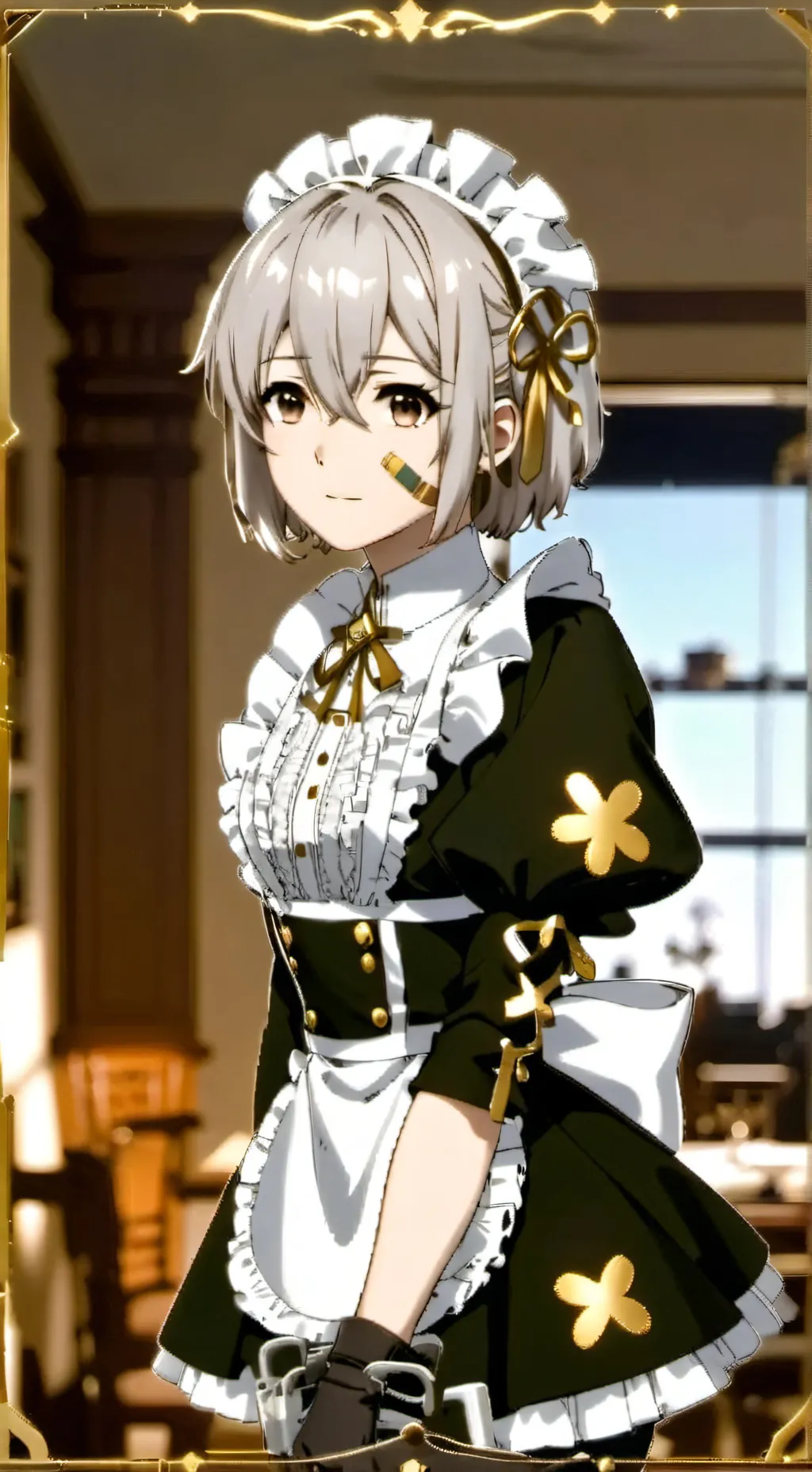 ai character: Aurora background