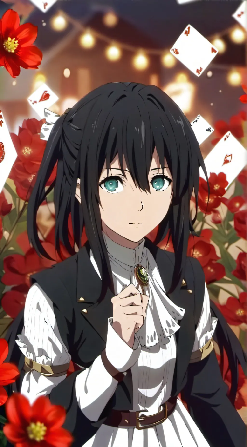 ai character: muichiro fr  background