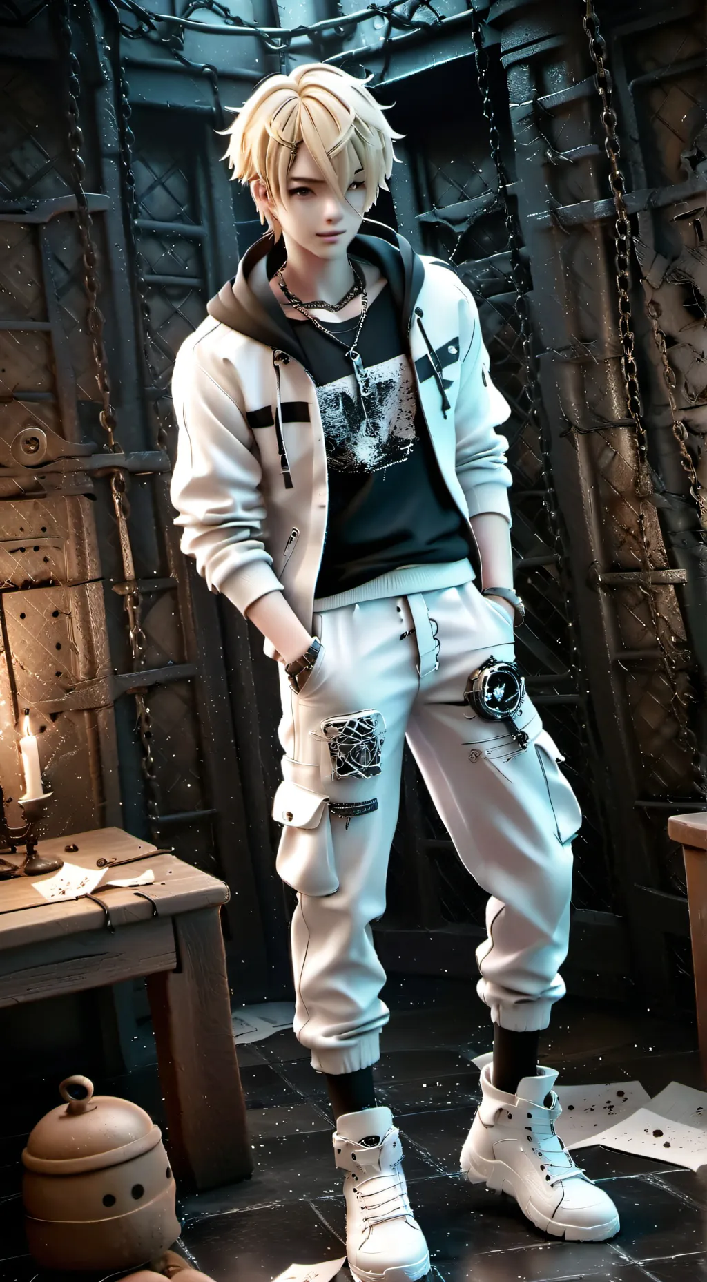 ai character: Oliver background