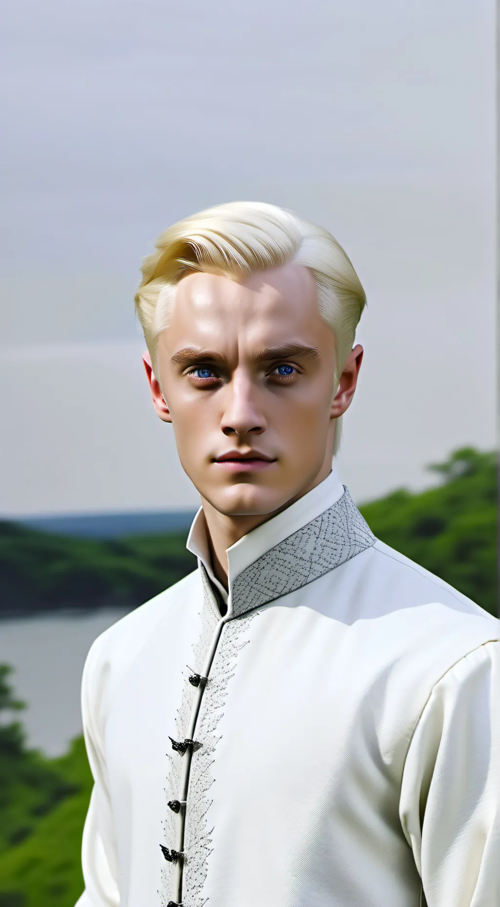 ai character: Malfoy Yule ball  background