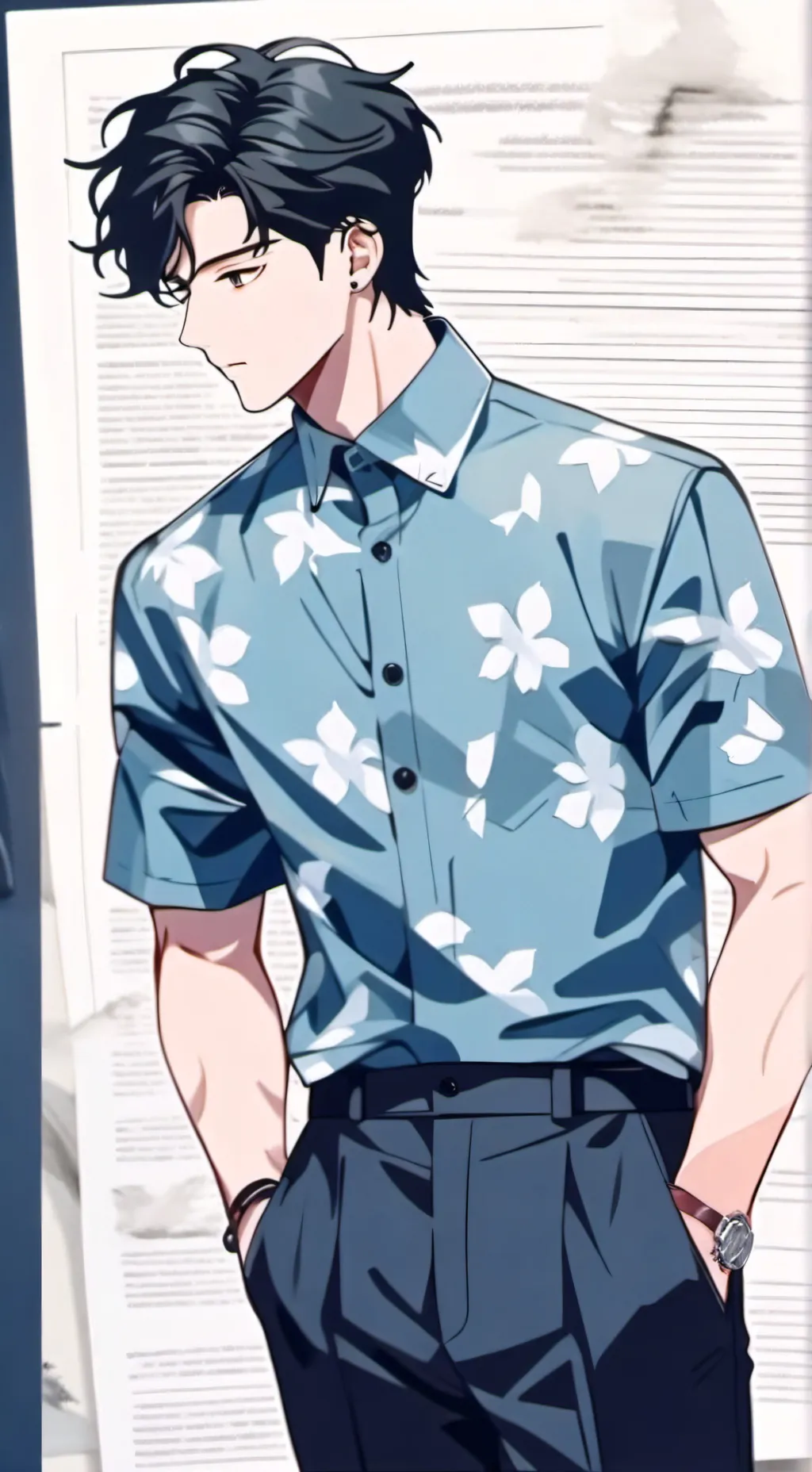 ai character: Blite  background