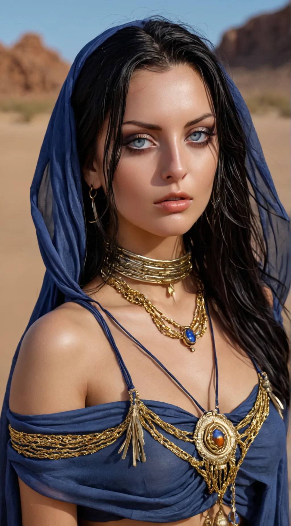 ai character: Naazirah Ashira background