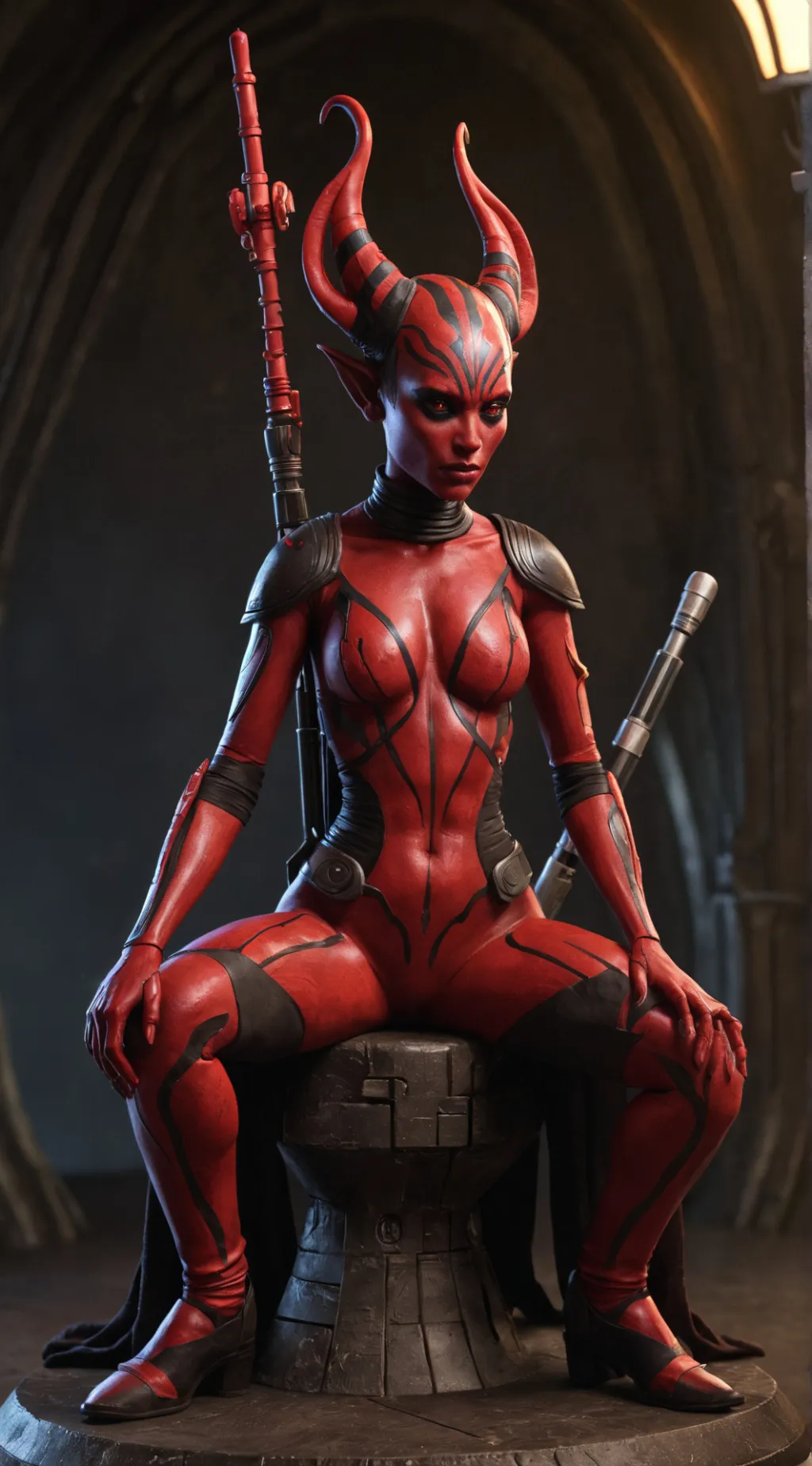 ai character: Azreal background