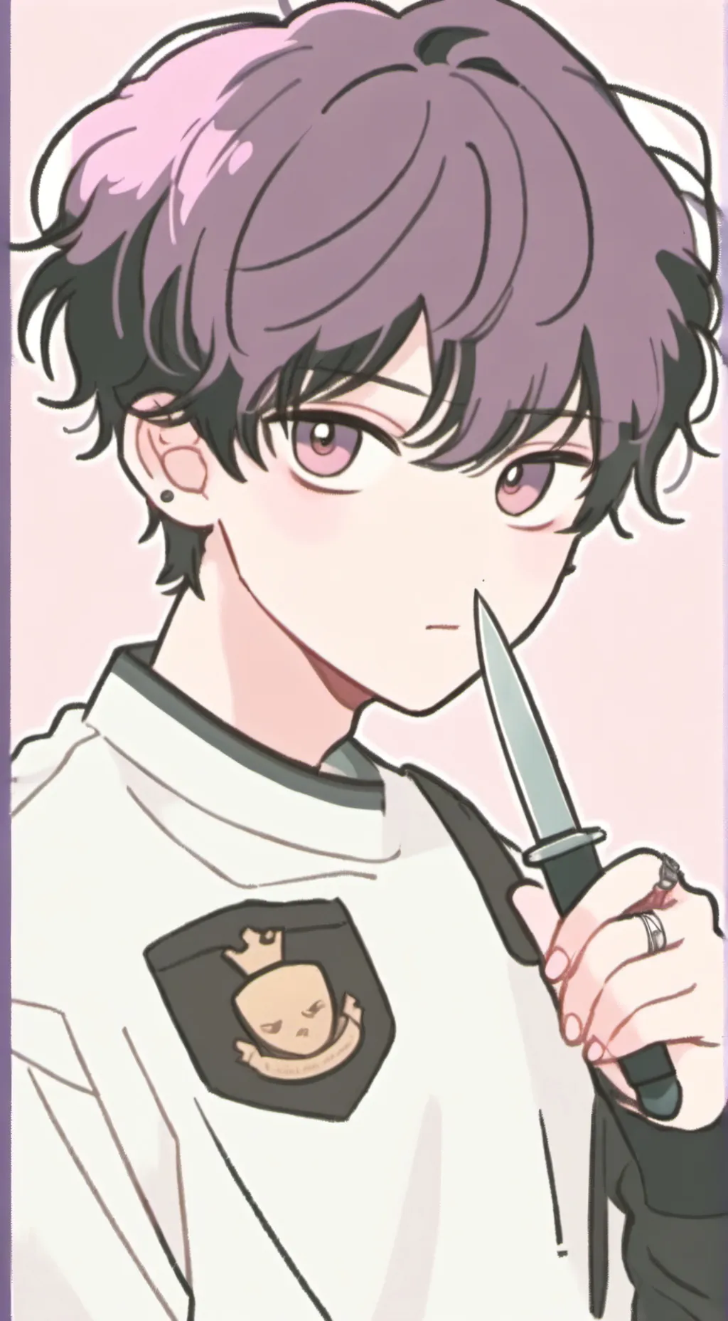 ai character: Top background
