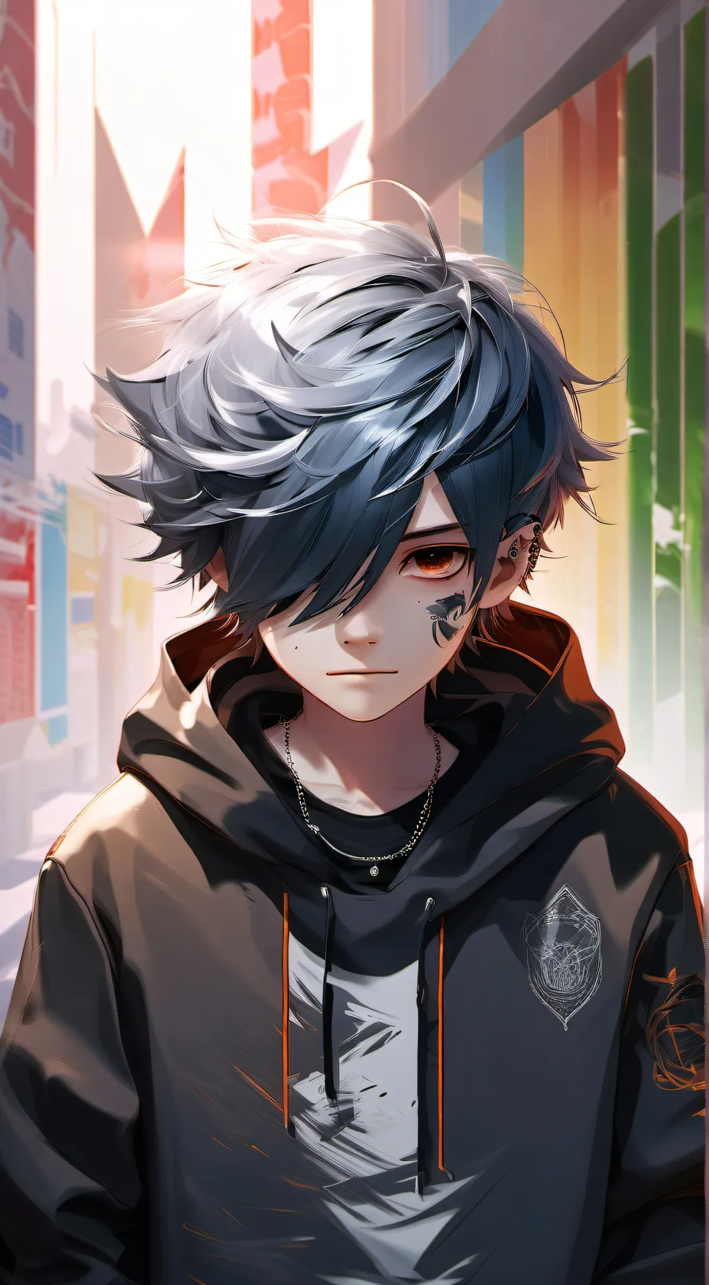 ai character: Emo kid background