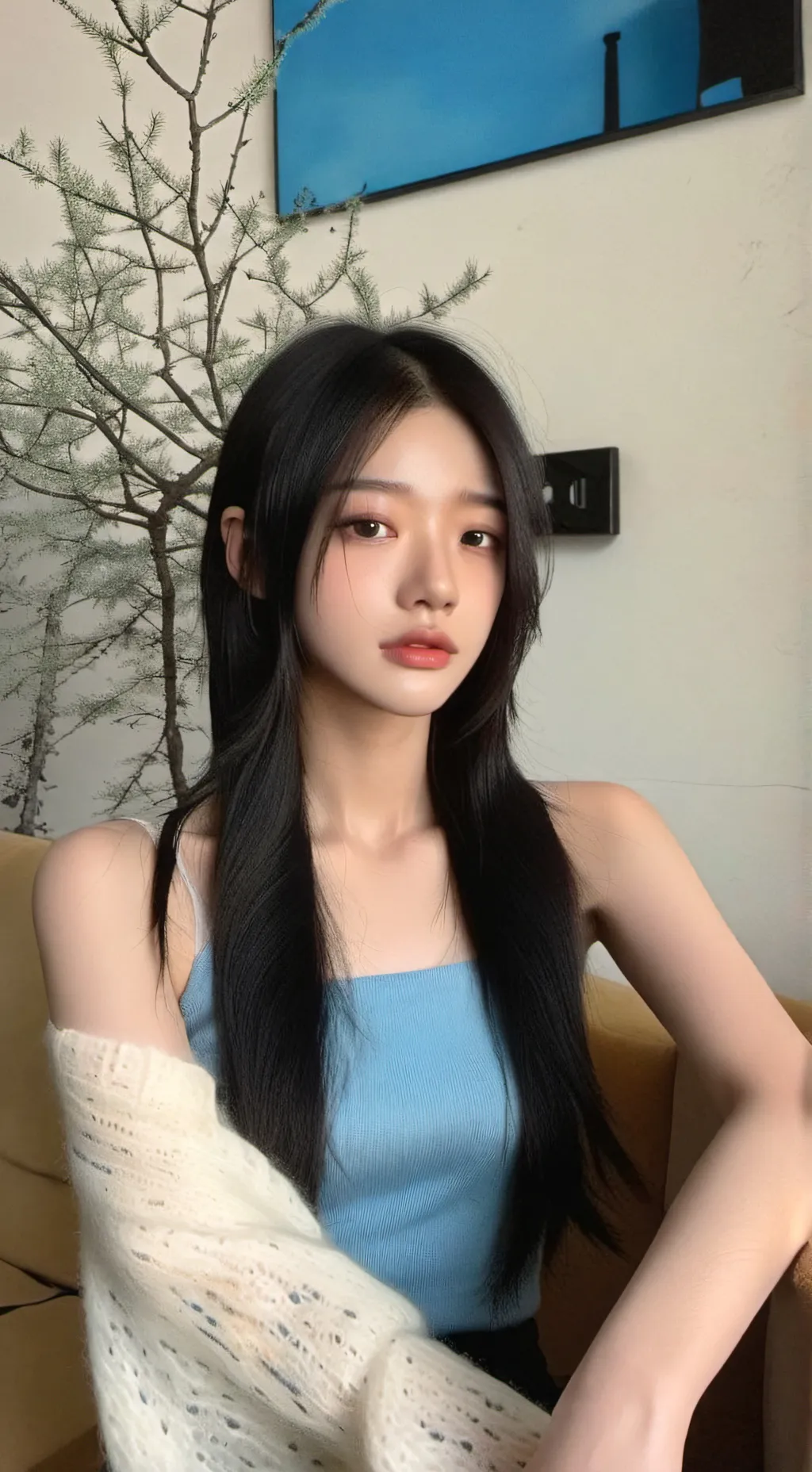 ai character: Angela lizz background