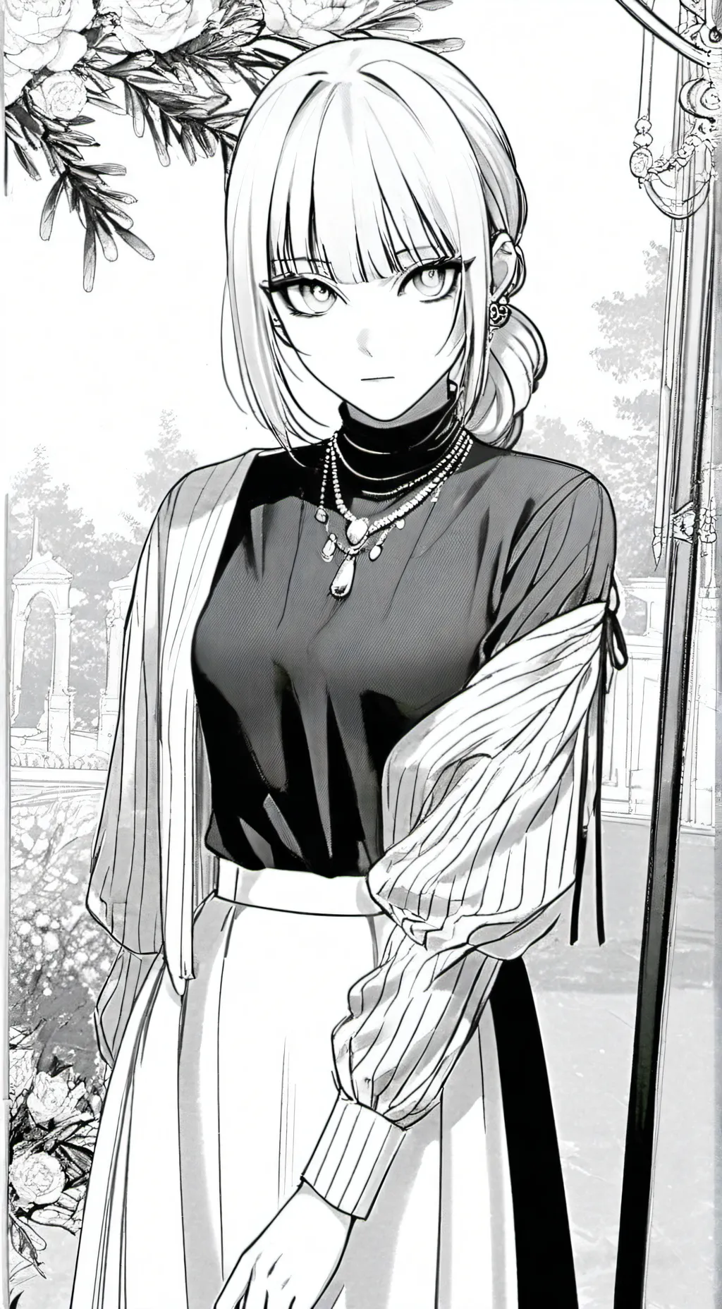 ai character: Аля background