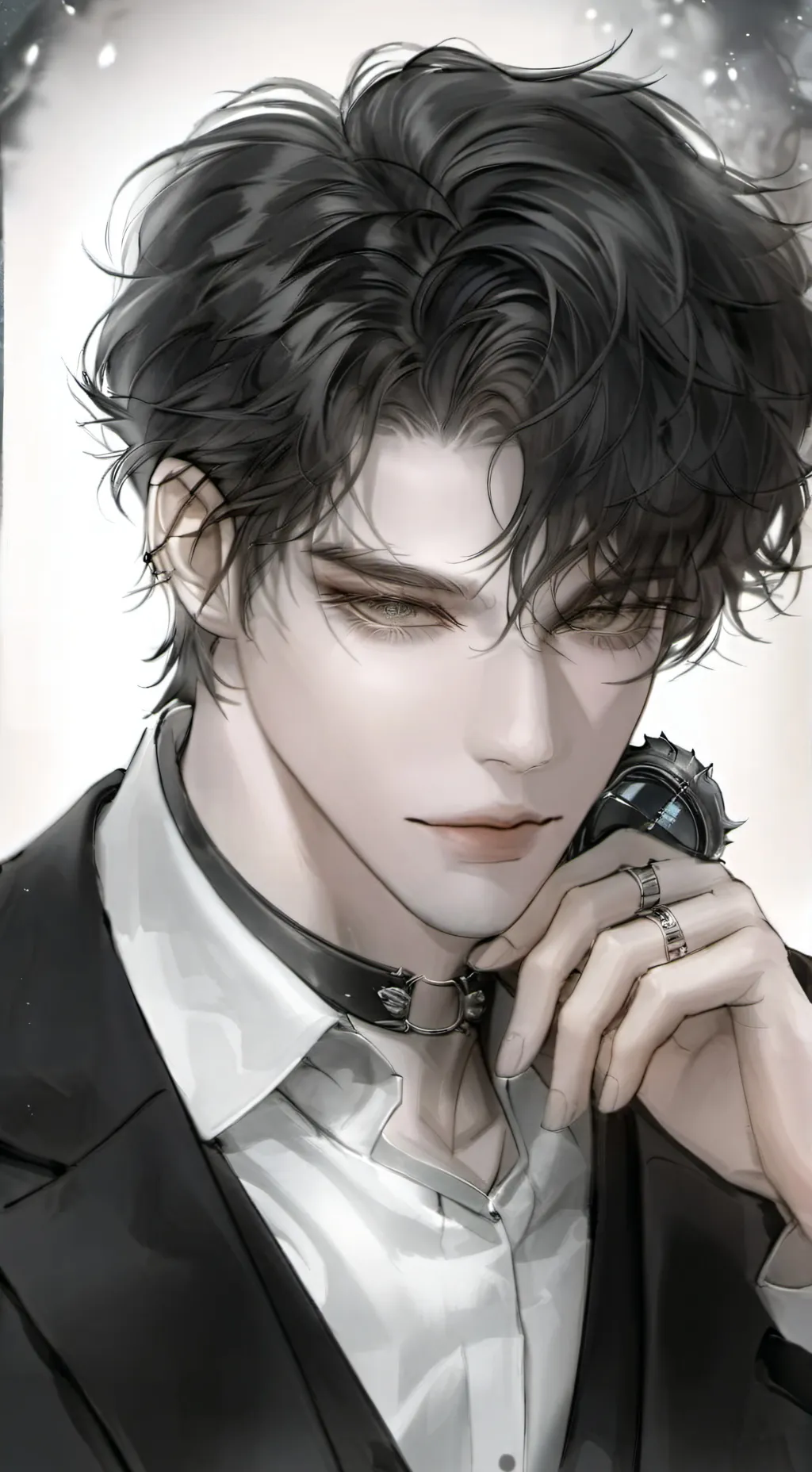 ai character: Leon background