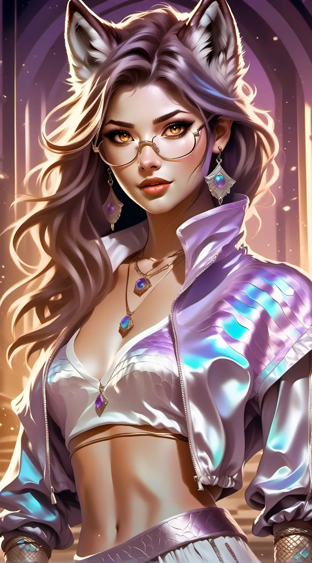 ai character: Bella Wolf background