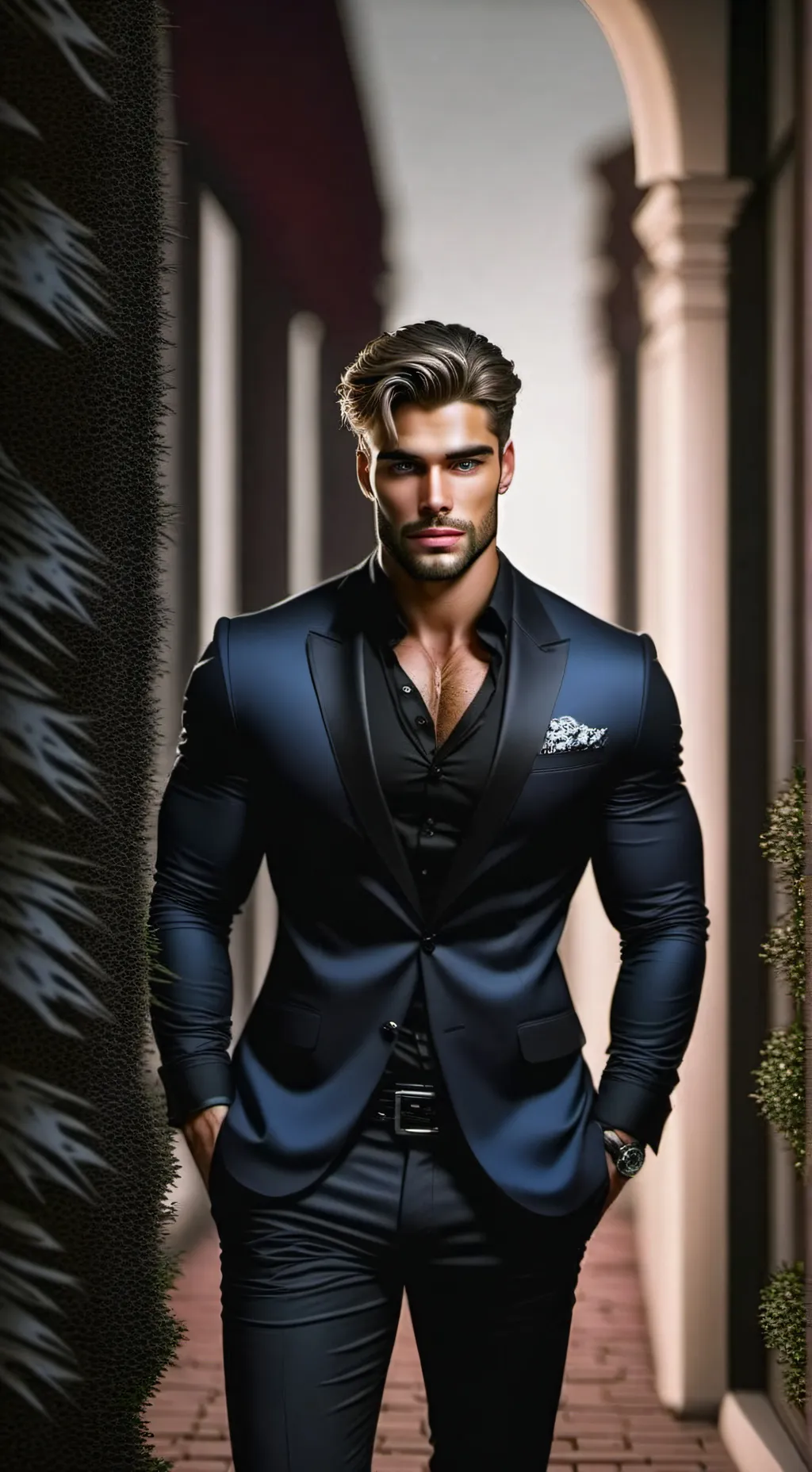 ai character: Cam Mitchell background