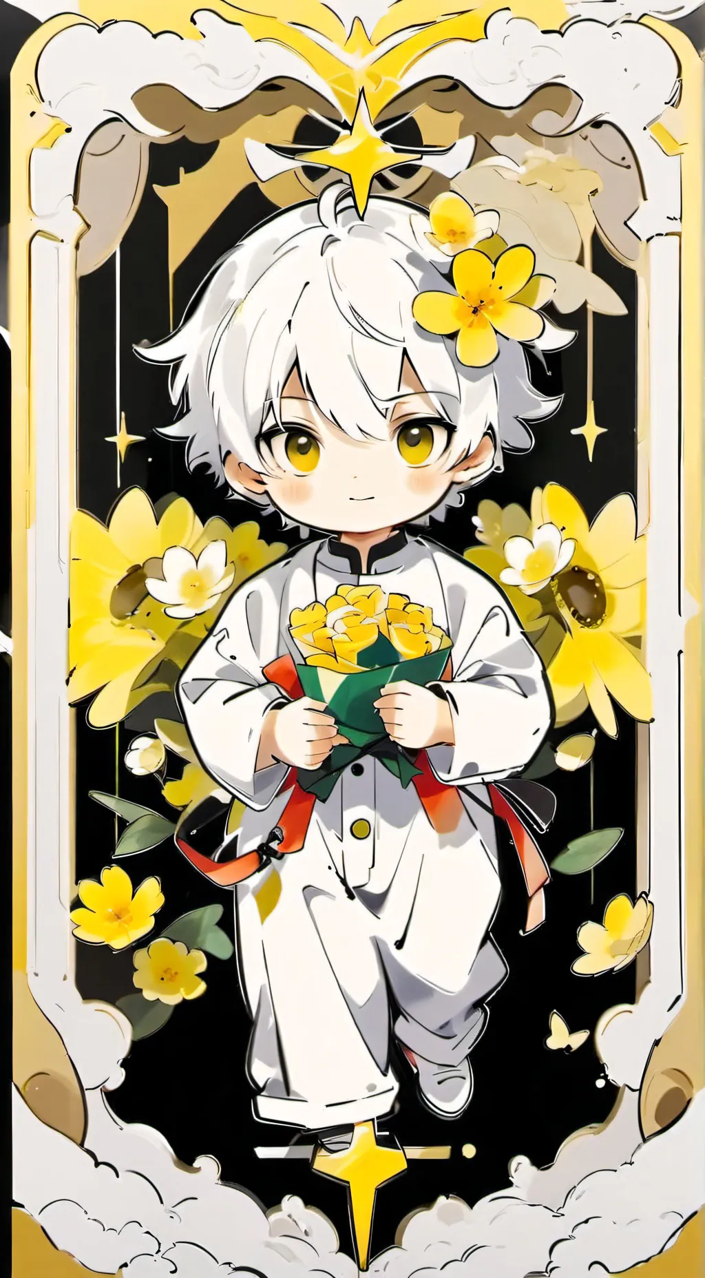 ai character: Little Jonny  background