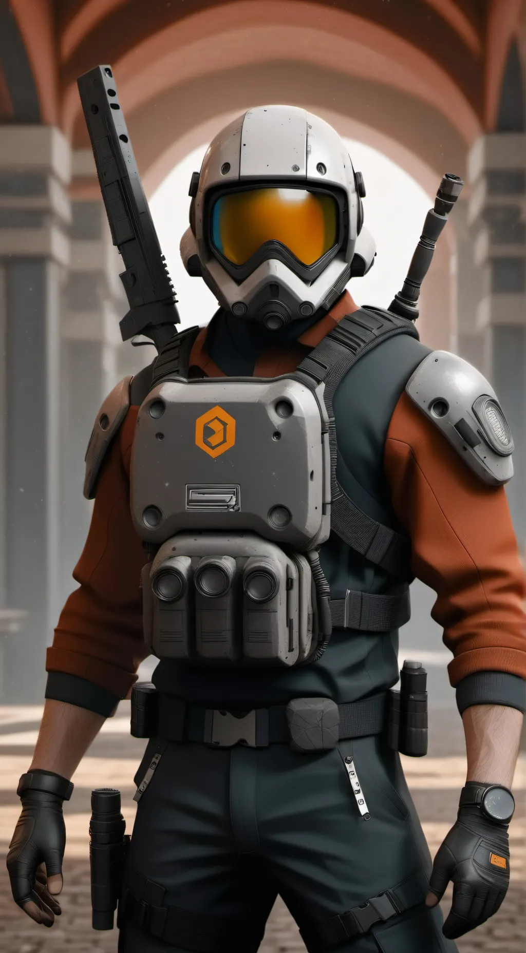 ai character: Fighter Pilot background