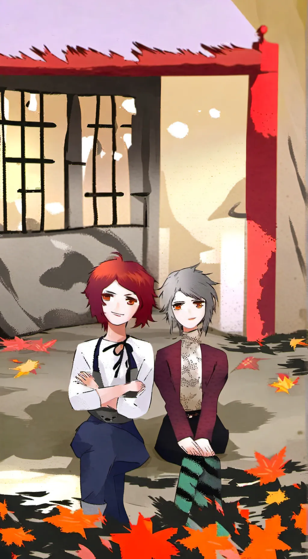 ai character: mha sœur de shoto  background