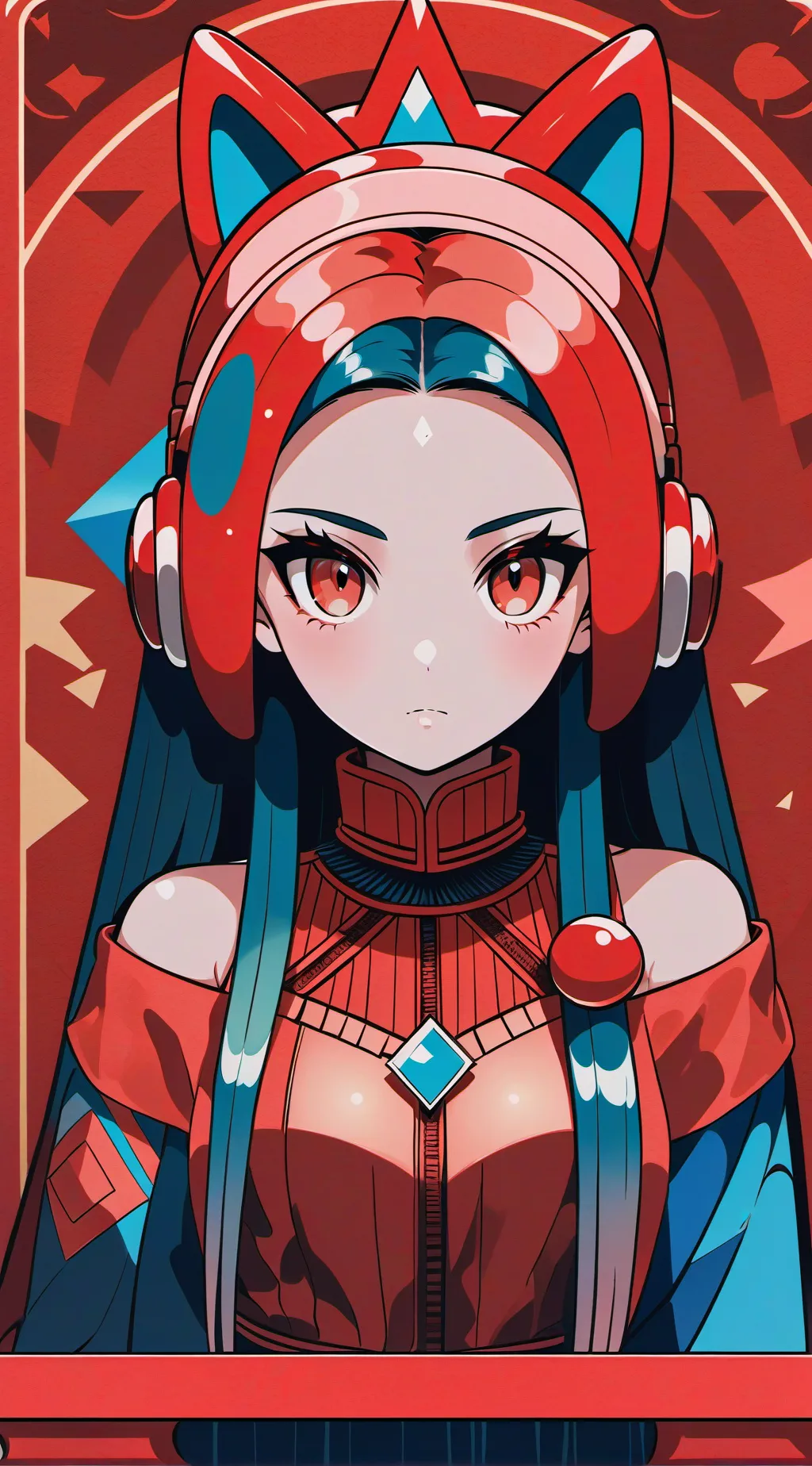 ai character: Loona background