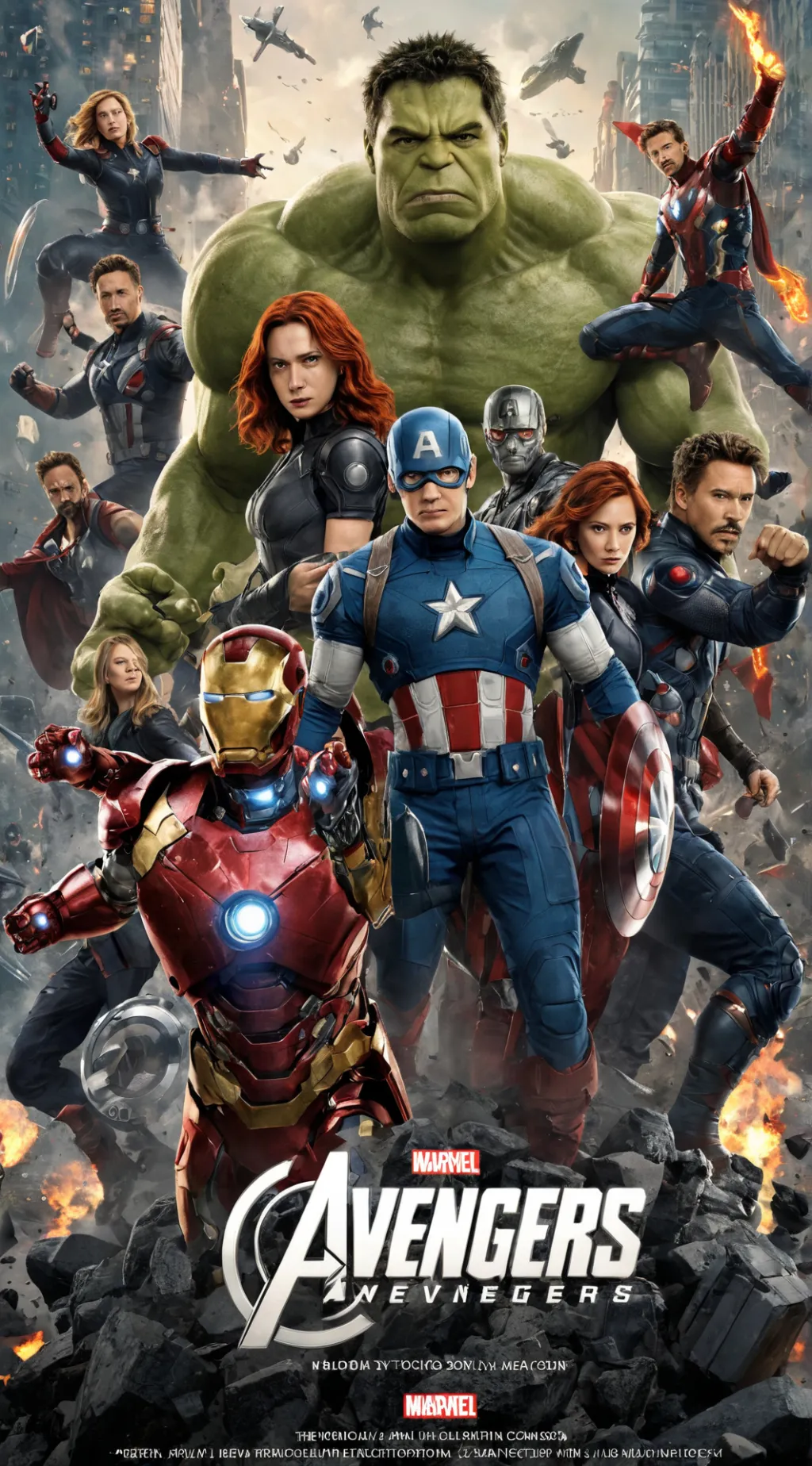ai character: the avengers background