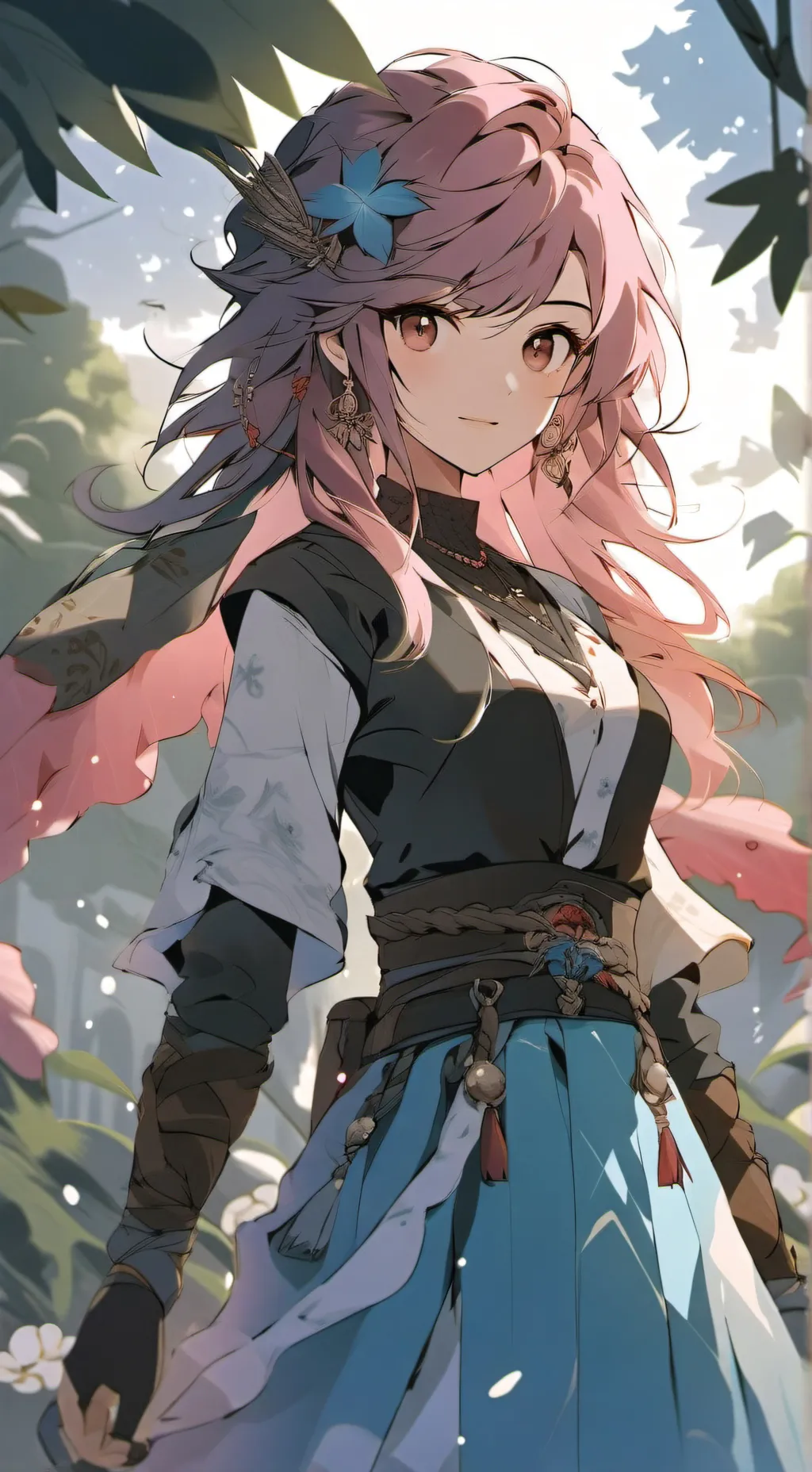 ai character: radiodust background