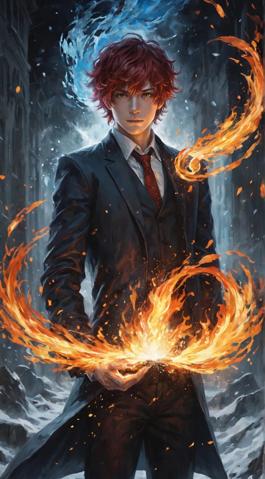 ai character: Todoroki background