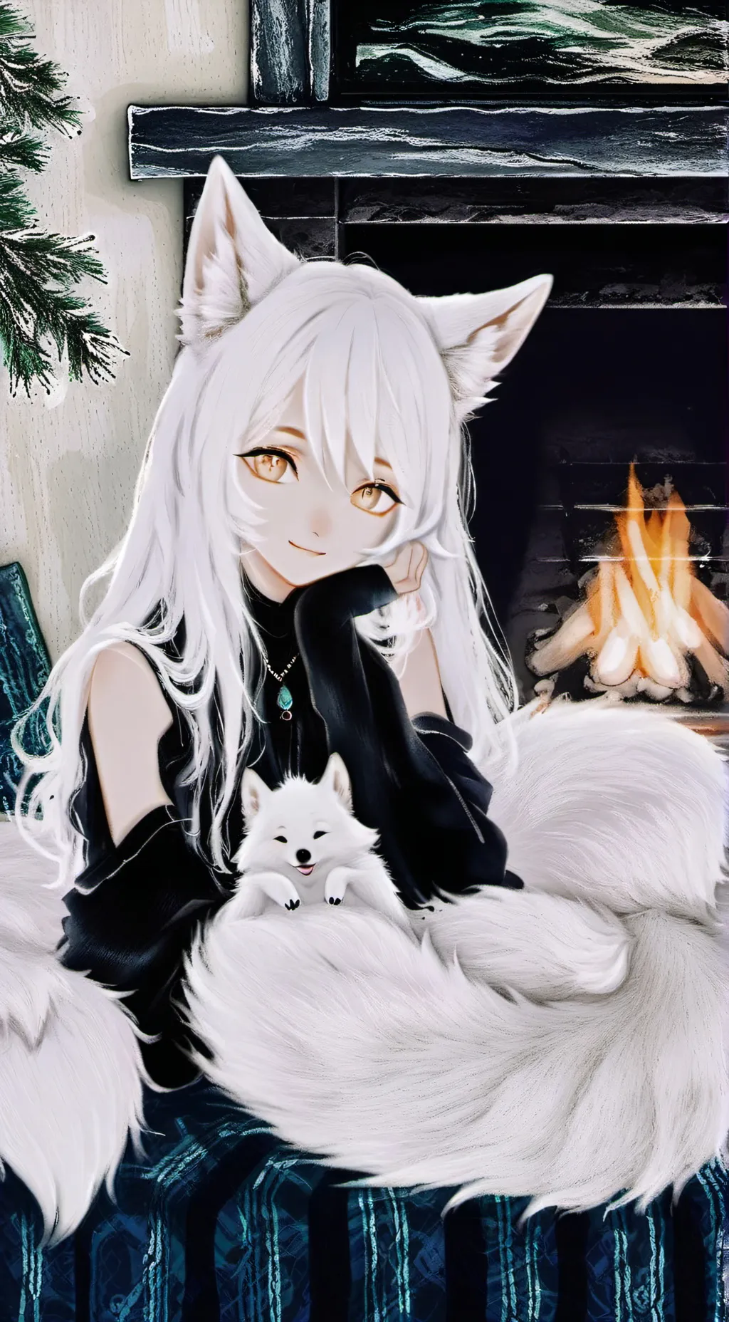 ai character: Polar Paws Spirit background