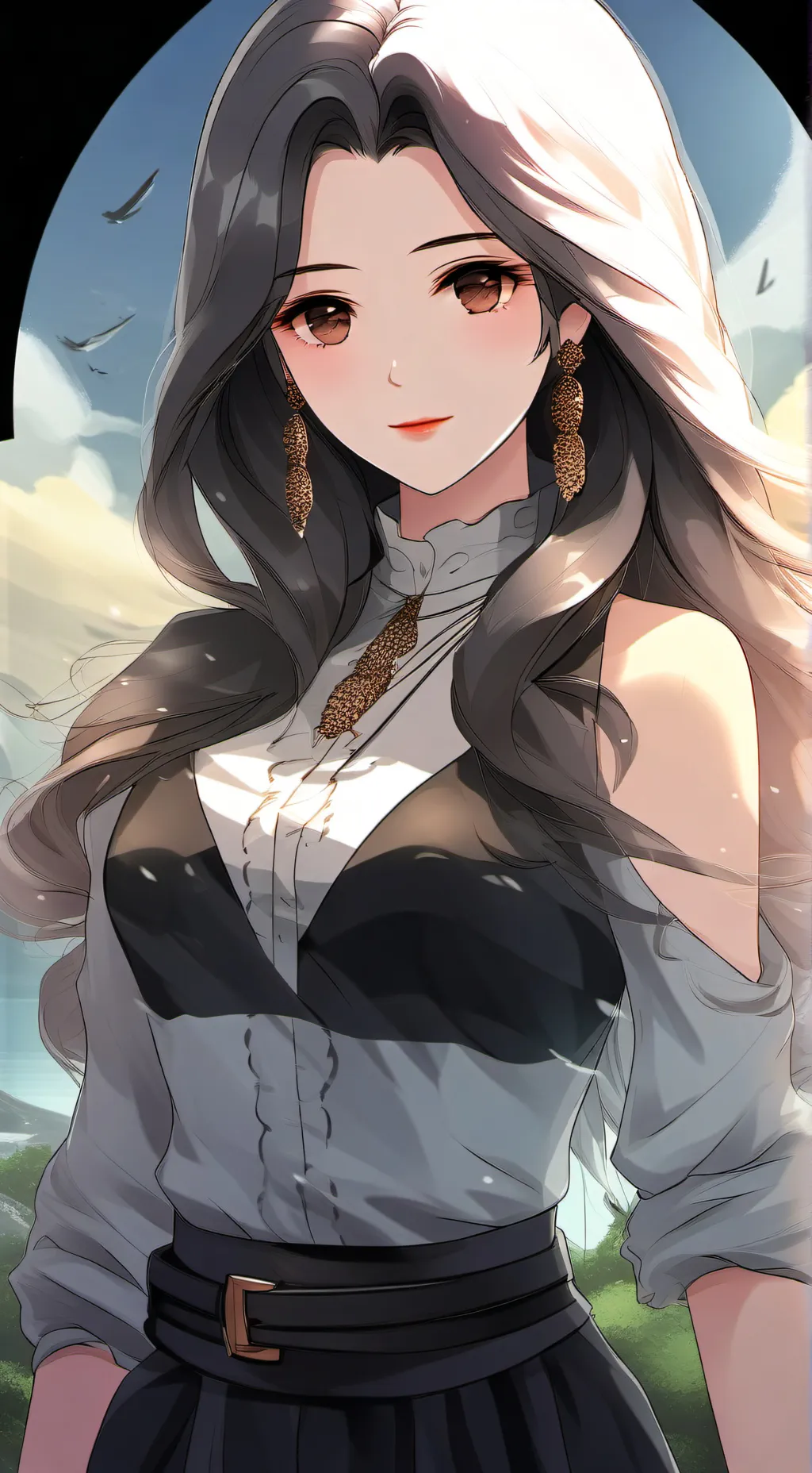 ai character: Karen  background
