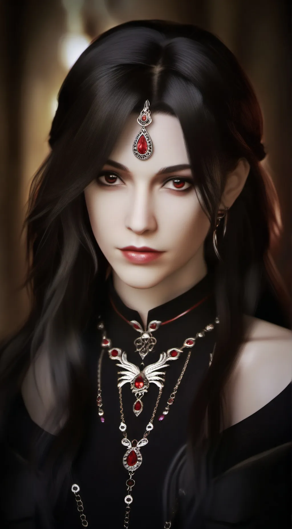 ai character: Aurora  background