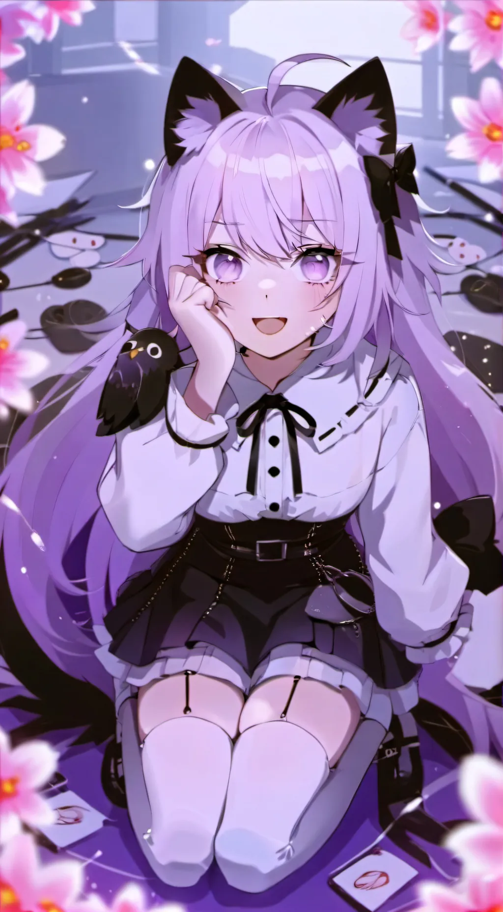 ai character: Marine background