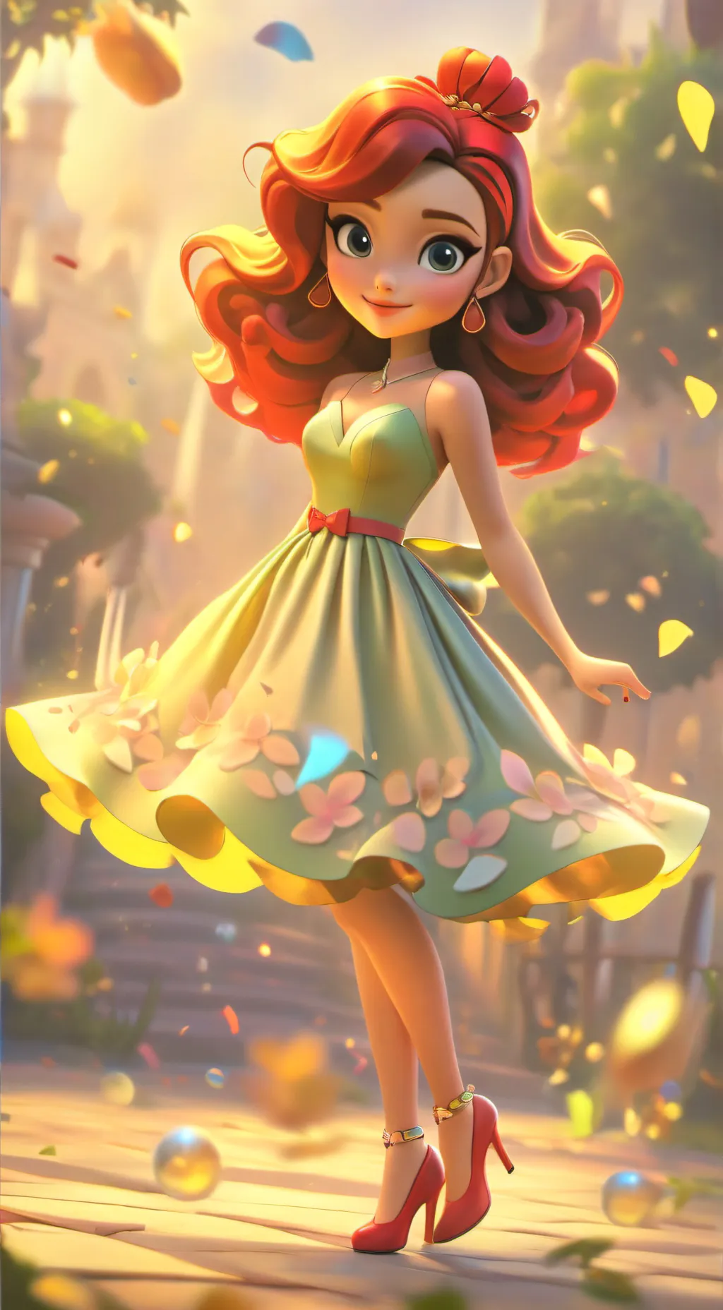 ai character: Brooklyn ￼ background