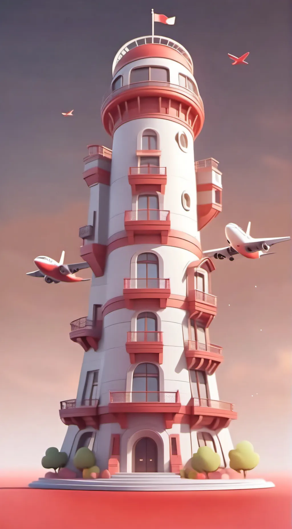 ai character: Torre de hermana  background
