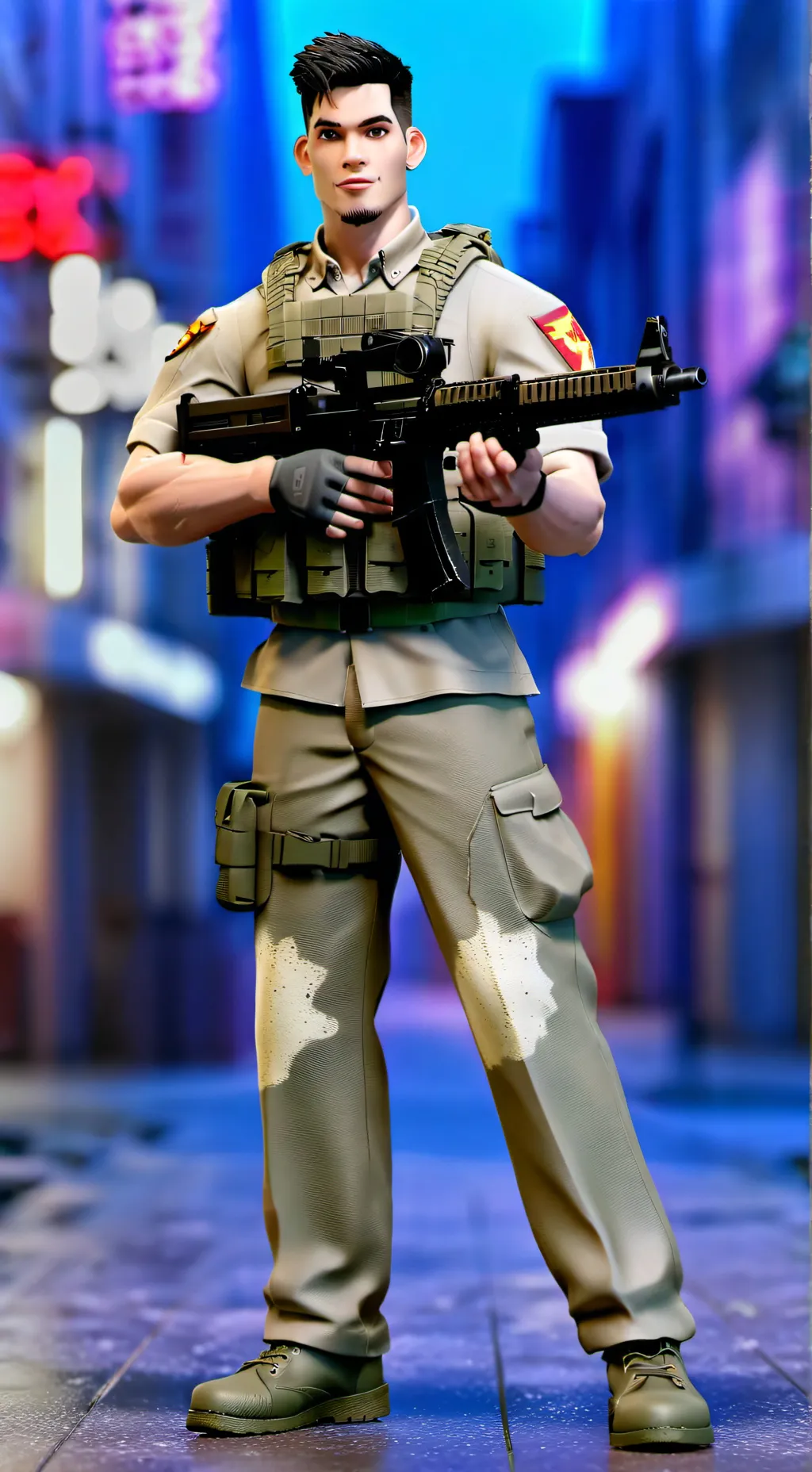 ai character: tony background