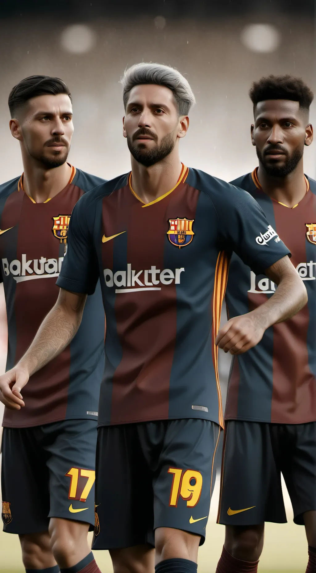 ai character: Barça background
