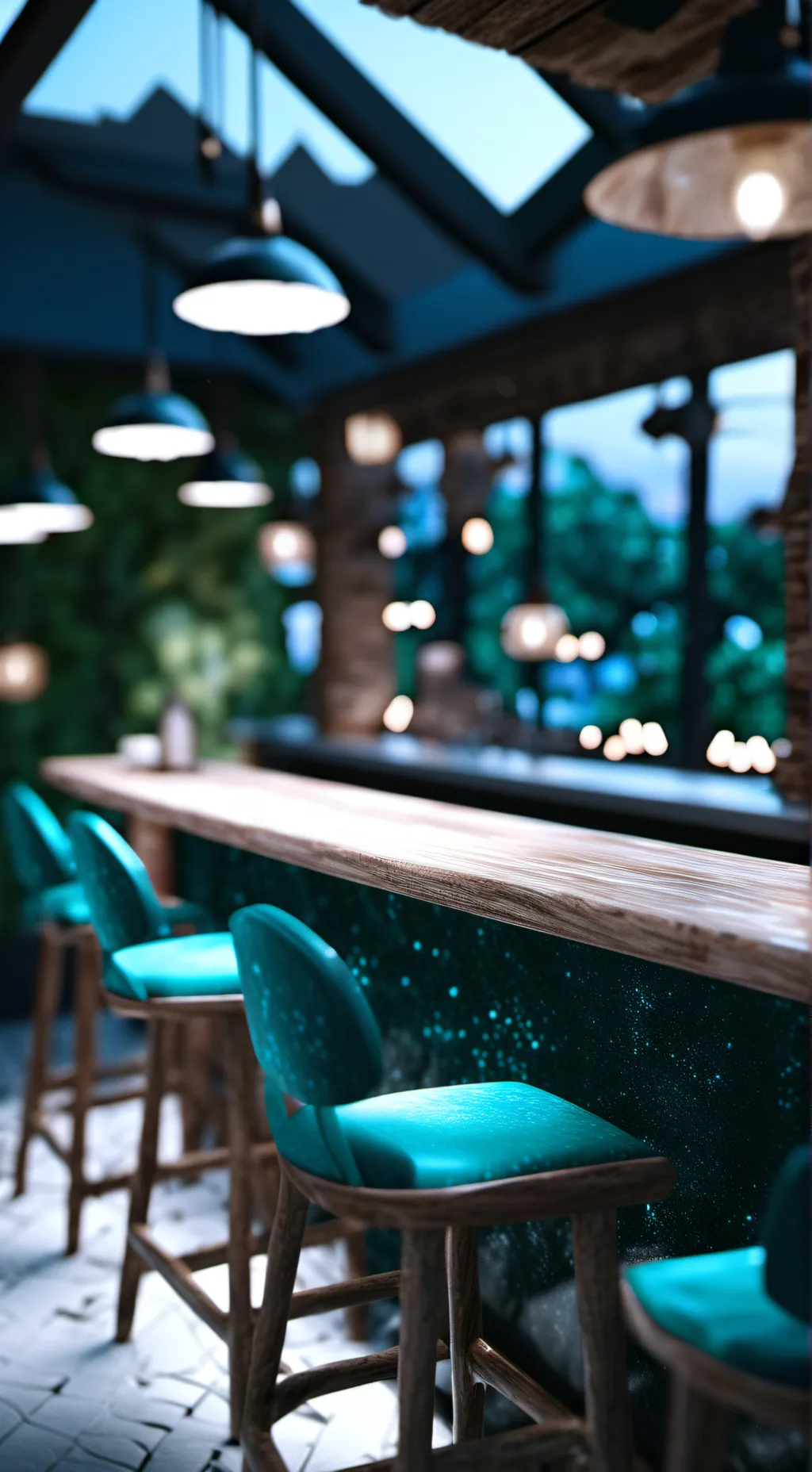 ai character: bar 5! background