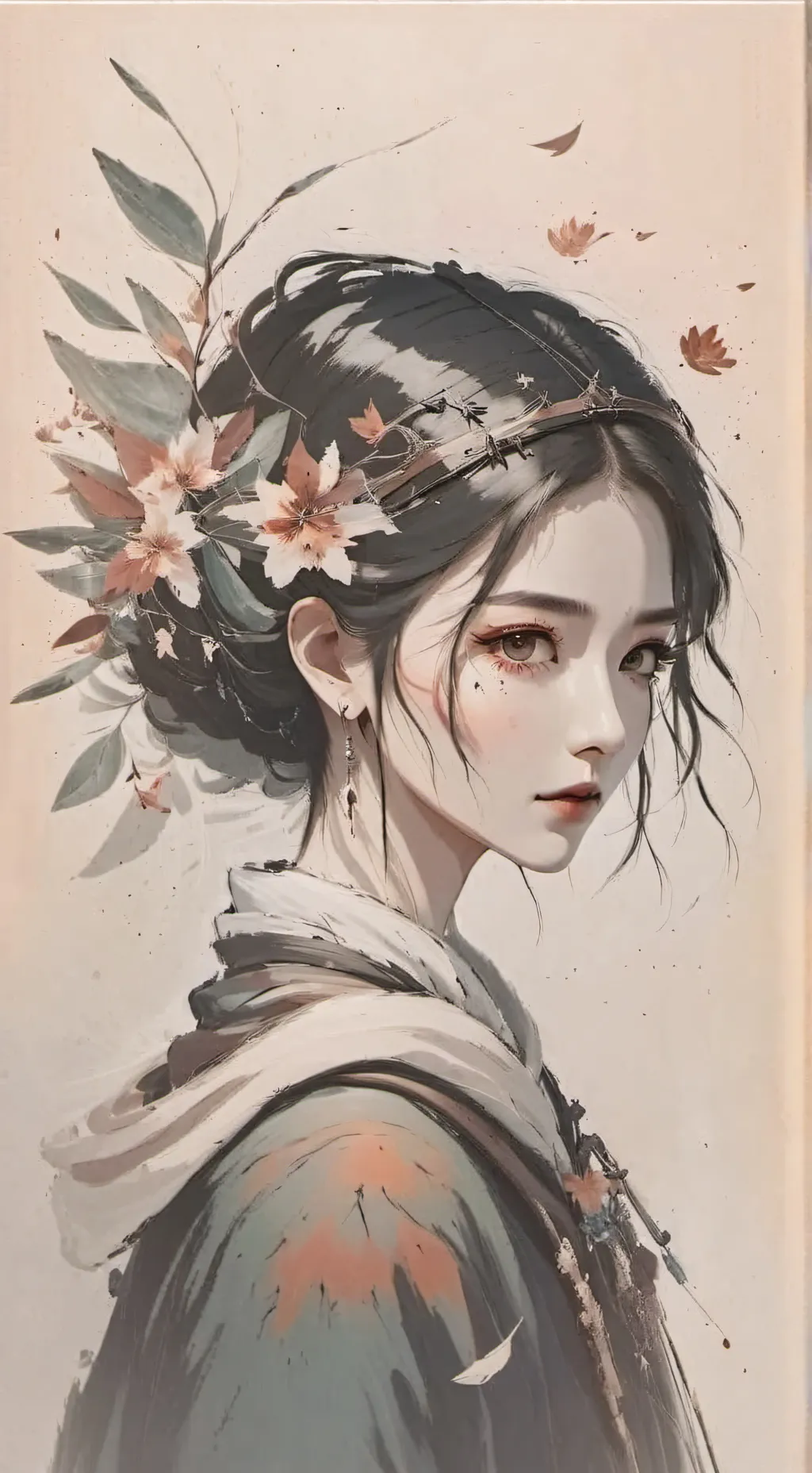 ai character: cosmo X sprout background
